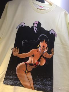 Supreme Vampirella Card Tee SS17 Red – Star & Skye Apparel