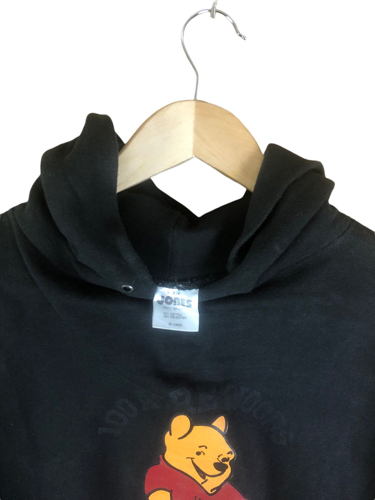 Vintage Vintage Parody POOH Say No To Drugs Hoodies Pullover Size US L / EU 52-54 / 3 - 6 Thumbnail