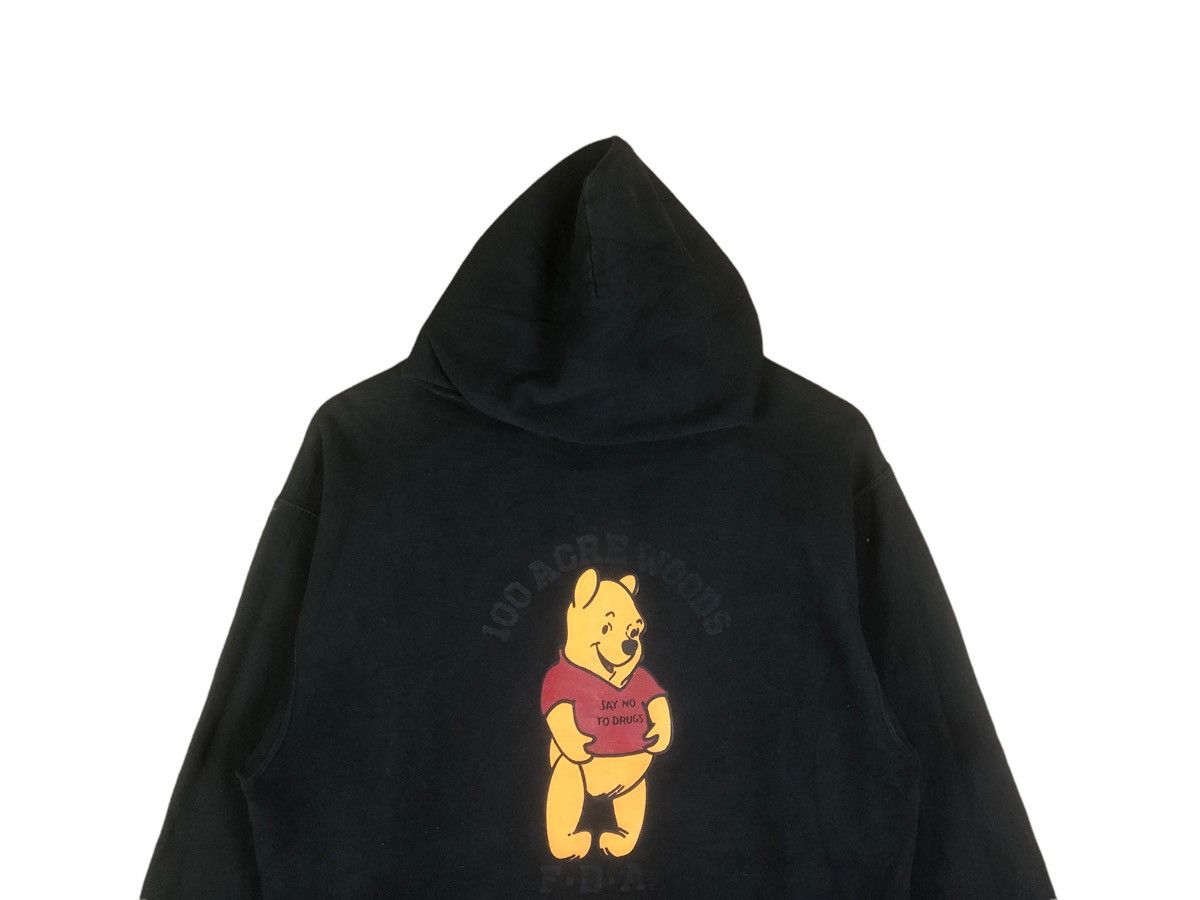 Vintage Vintage Parody POOH Say No To Drugs Hoodies Pullover Size US L / EU 52-54 / 3 - 3 Thumbnail