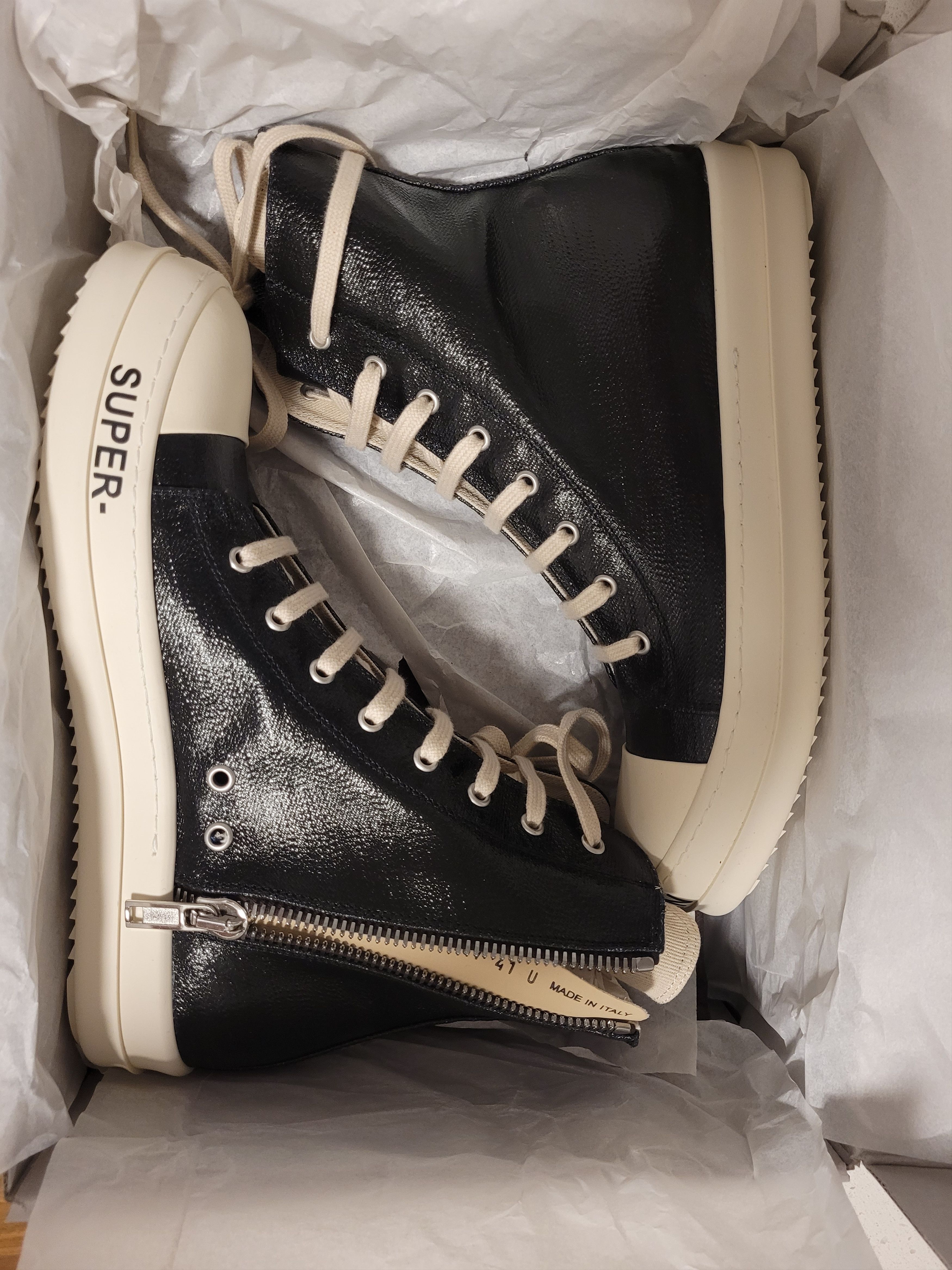 Rick Owens × Rick Owens Drkshdw Rick Owens DRKSHDW High Top