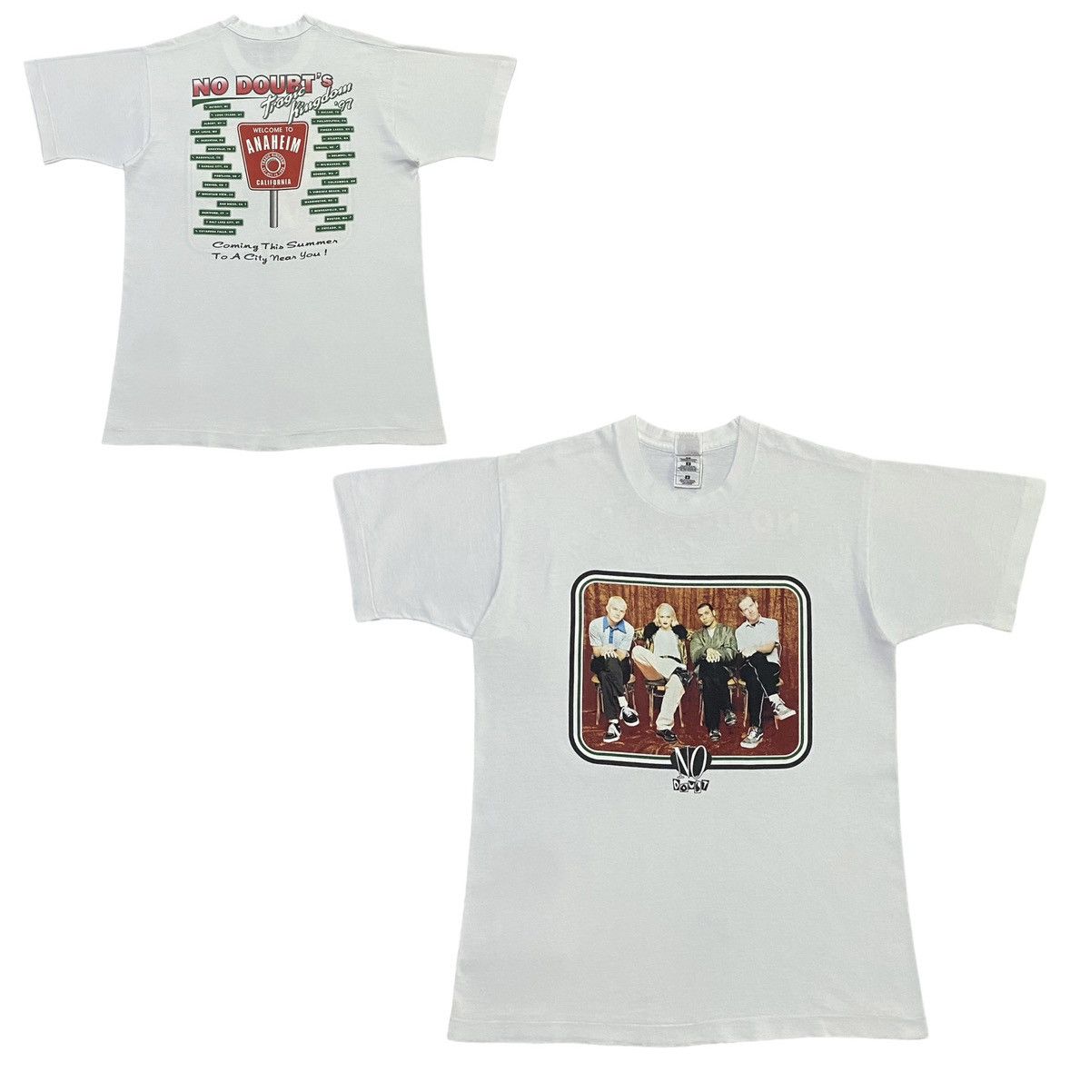 Band Tees Vintage 90s NO DOUBT Tragic Kingdom Tour Size US M / EU 48-50 / 2 - 1 Thumbnail