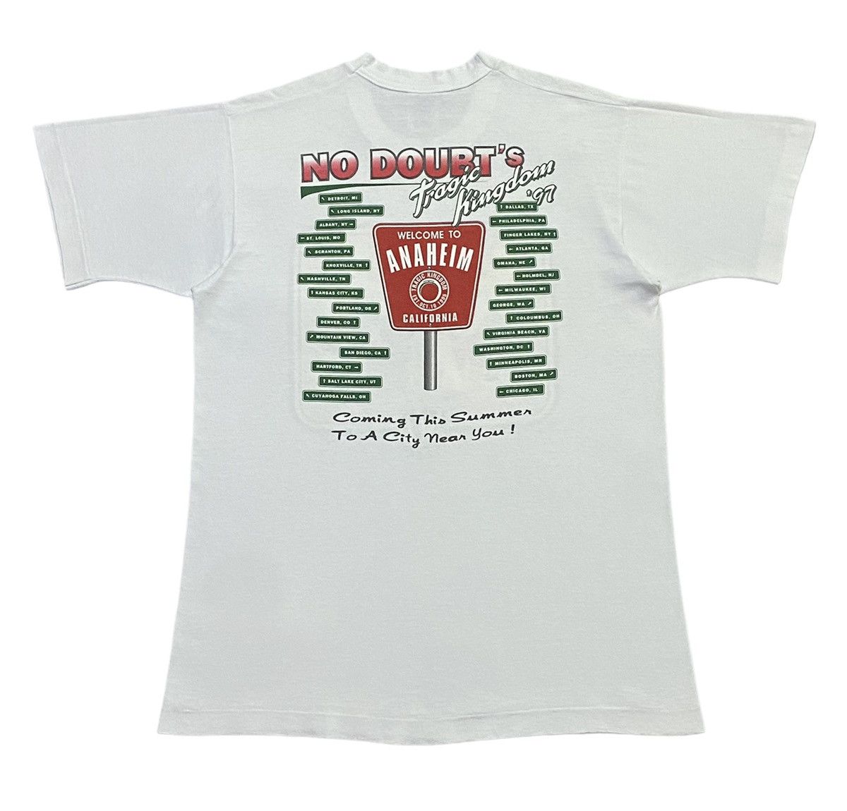 Band Tees Vintage 90s NO DOUBT Tragic Kingdom Tour Size US M / EU 48-50 / 2 - 3 Thumbnail