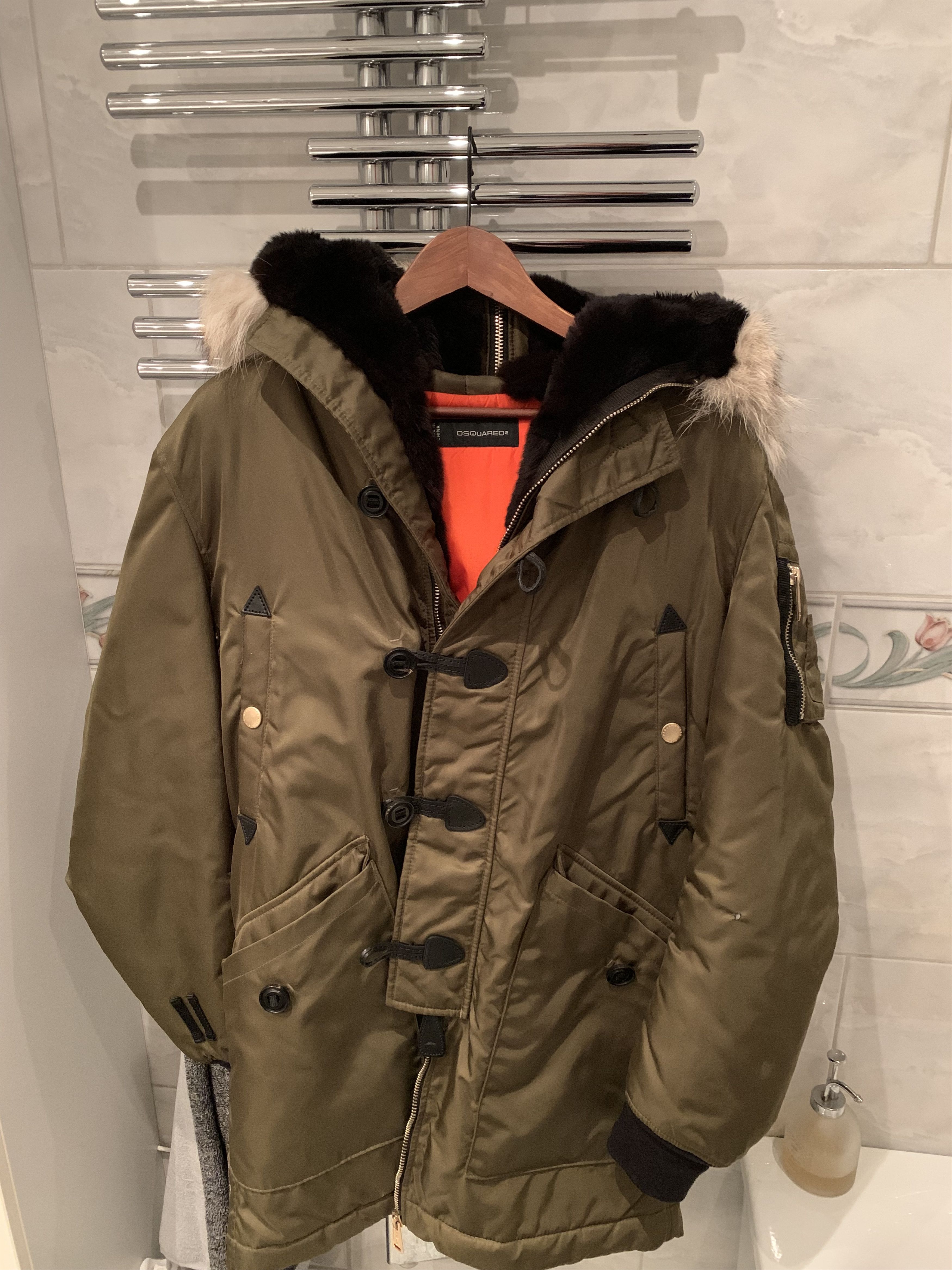 Parka uomo dsquared best sale