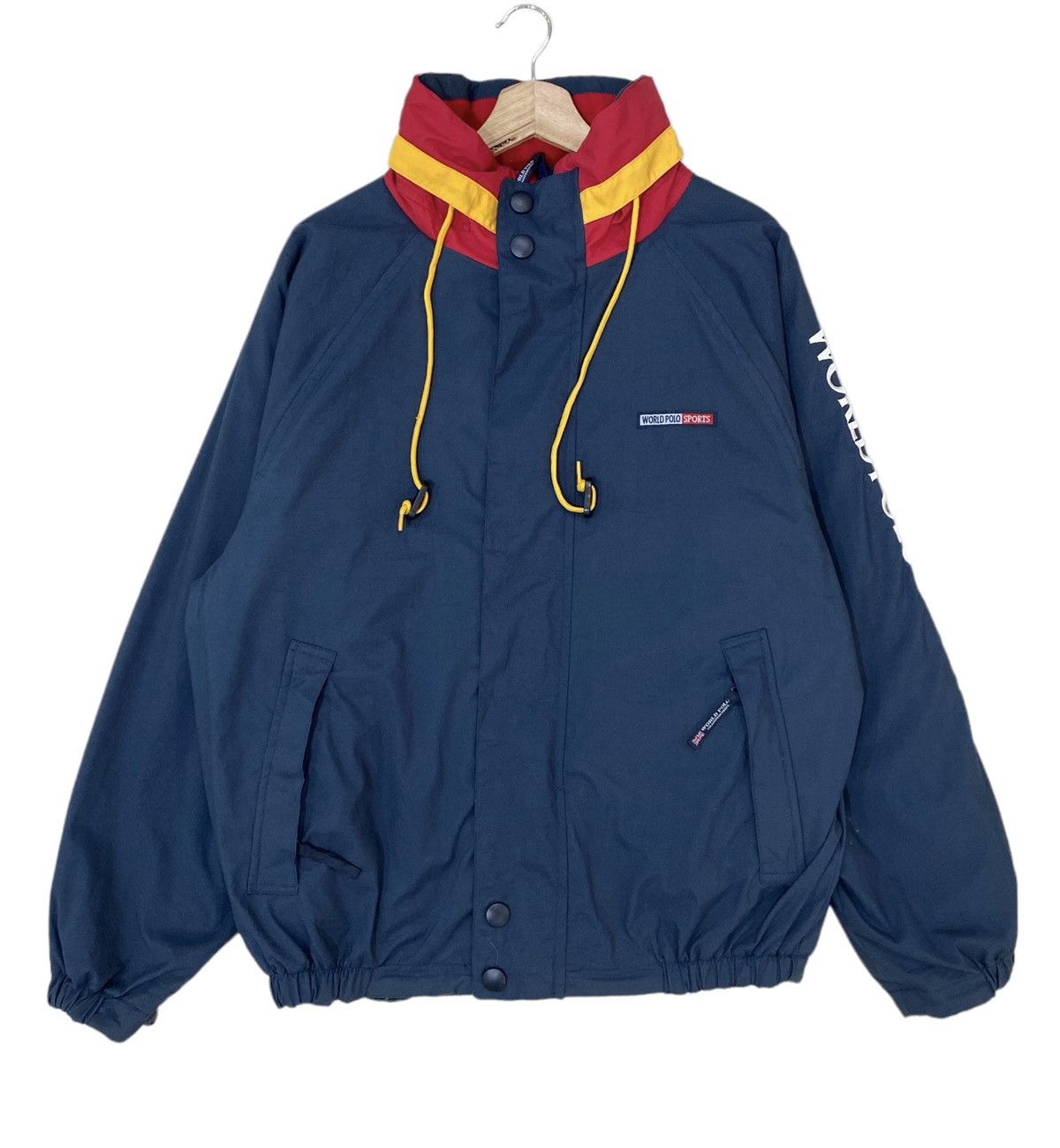 Polo Ralph Lauren × Ralph Lauren 🌟VTG POLO SPORTS REVERSIBLE SAILING GEAR JACKET Size US L / EU 52-54 / 3 - 2 Thumbnail