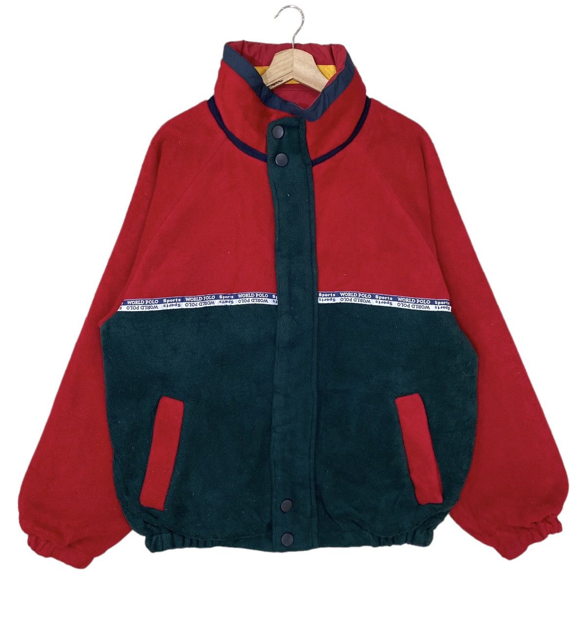Polo Ralph Lauren × Ralph Lauren 🌟VTG POLO SPORTS REVERSIBLE SAILING GEAR JACKET Size US L / EU 52-54 / 3 - 7 Thumbnail