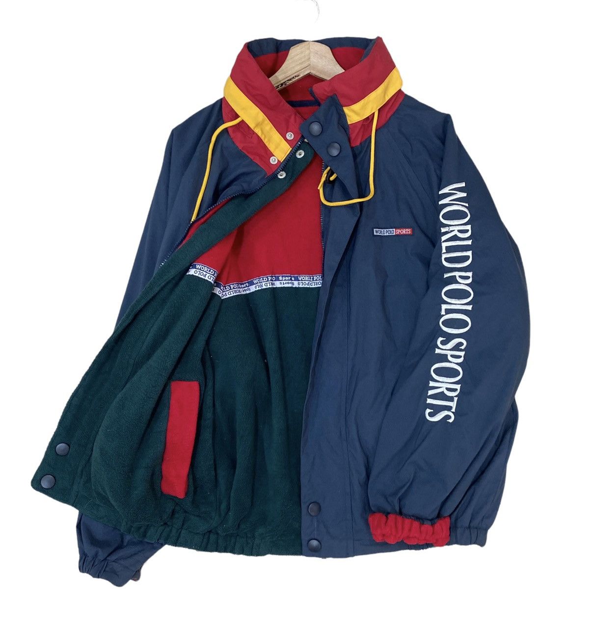 Polo Ralph Lauren × Ralph Lauren 🌟VTG POLO SPORTS REVERSIBLE SAILING GEAR JACKET Size US L / EU 52-54 / 3 - 1 Thumbnail