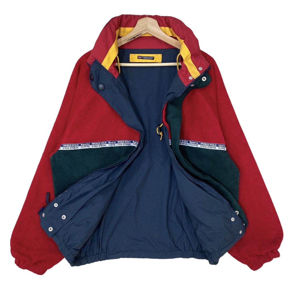 Polo Ralph Lauren × Ralph Lauren 🌟VTG POLO SPORTS REVERSIBLE SAILING GEAR JACKET Size US L / EU 52-54 / 3 - 10 Thumbnail