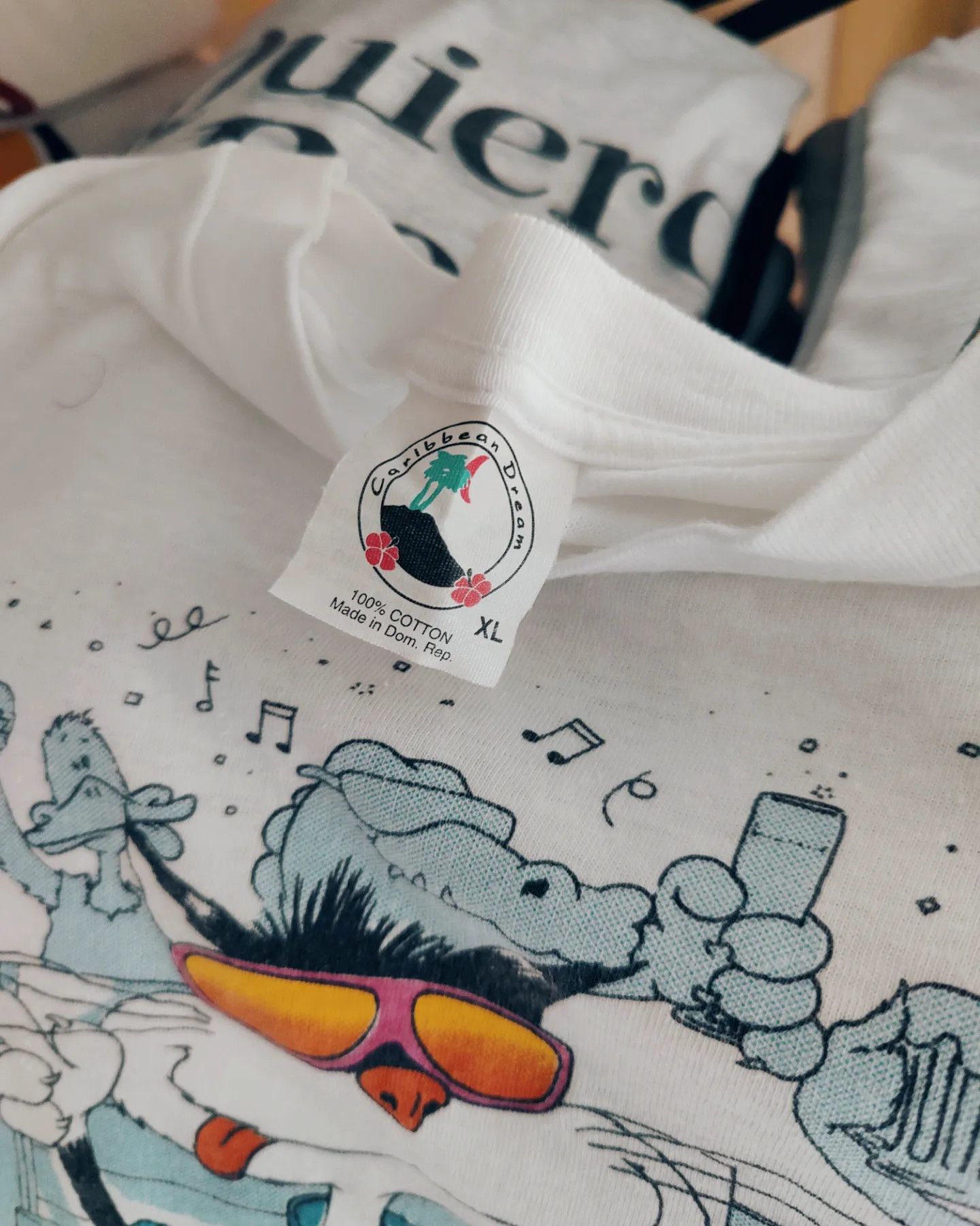 Vintage vintage 1988 Air Waves - I'm Only Here for the Beer 🍻 Size US XL / EU 56 / 4 - 3 Thumbnail