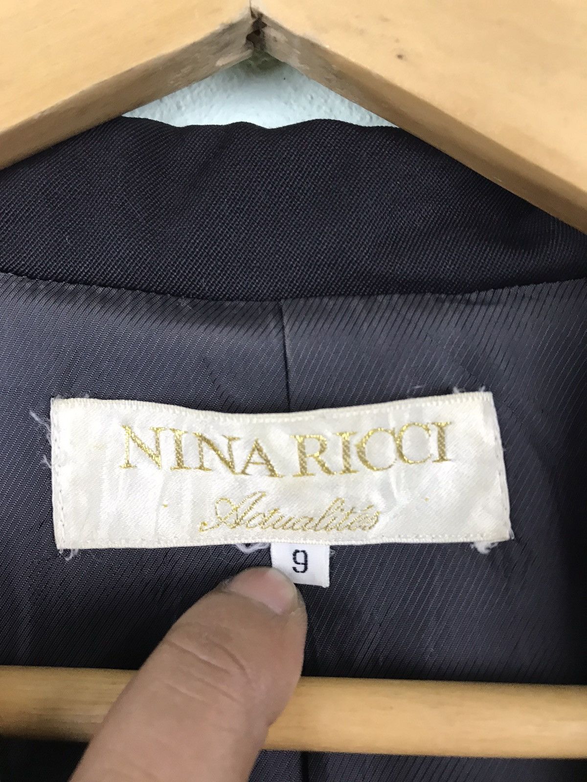 Nina Ricci Nina ricci double breasted trench coat / long jacket - GH919 Size M / US 6-8 / IT 42-44 - 4 Thumbnail