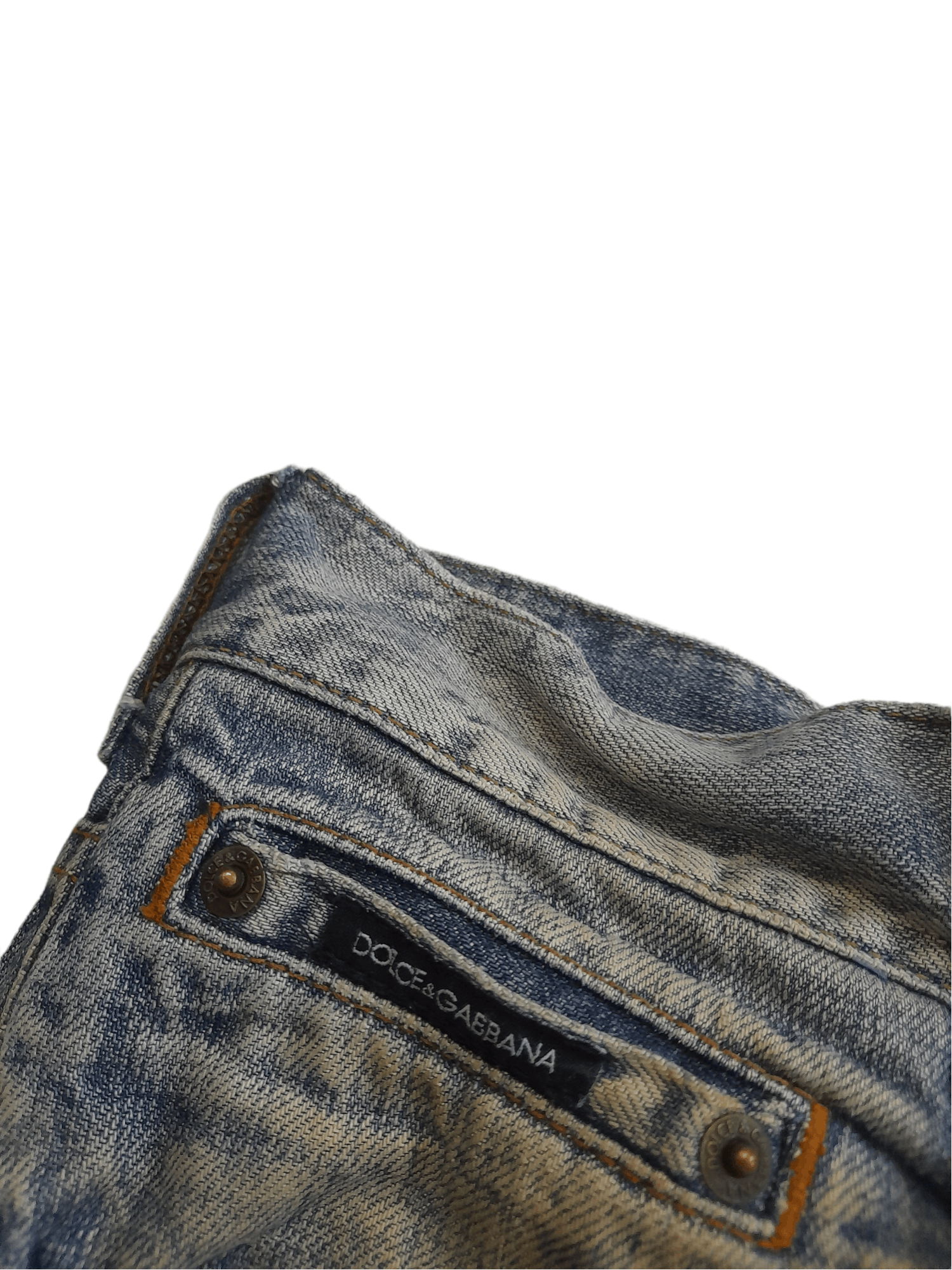 Dolce & Gabbana Dolce & Gabbana Distressed Denim (E392) Size US 30 / EU 46 - 6 Thumbnail