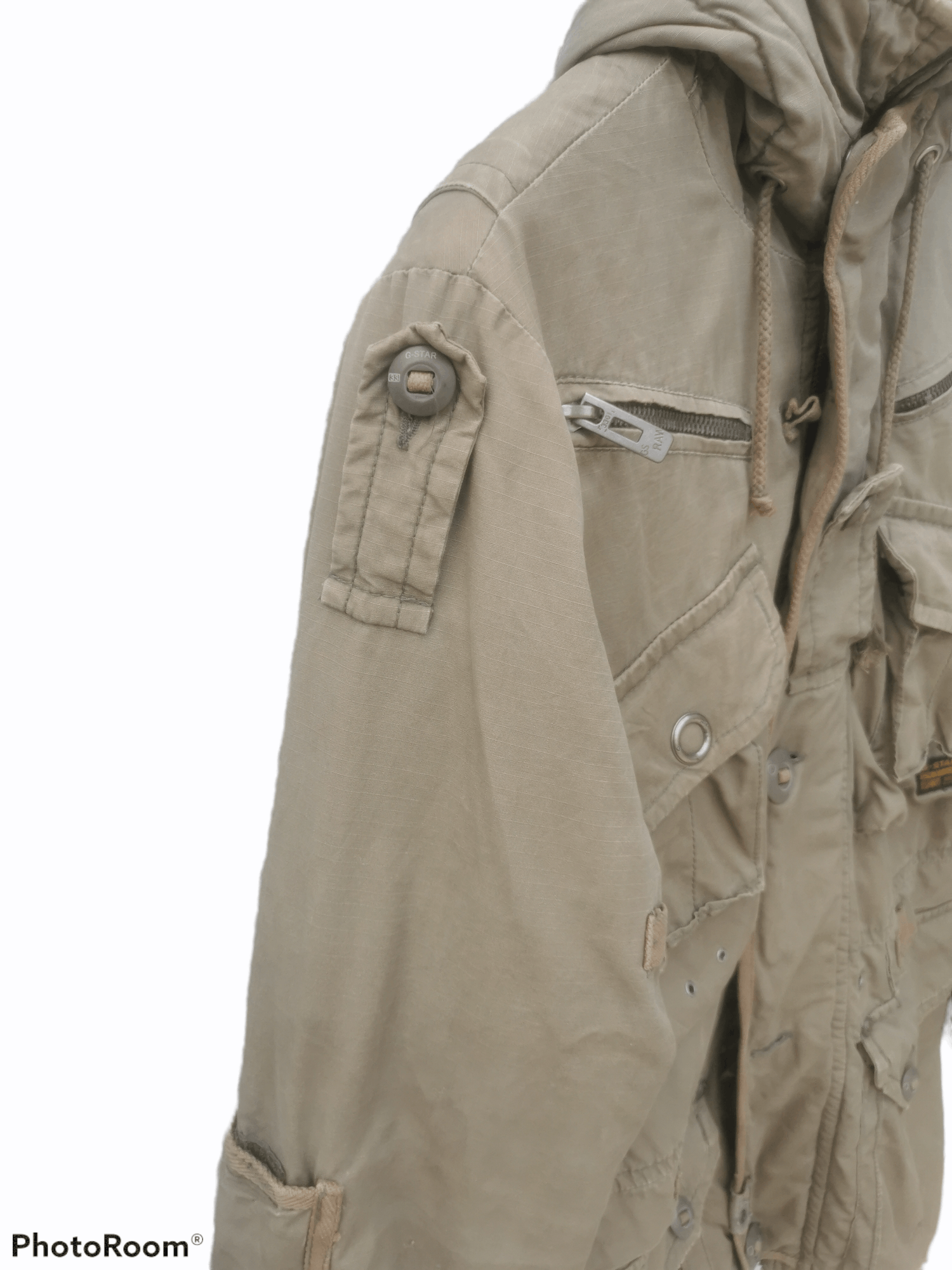 G-Star Raw 3301 Hoodie Multipocket Military Jacket