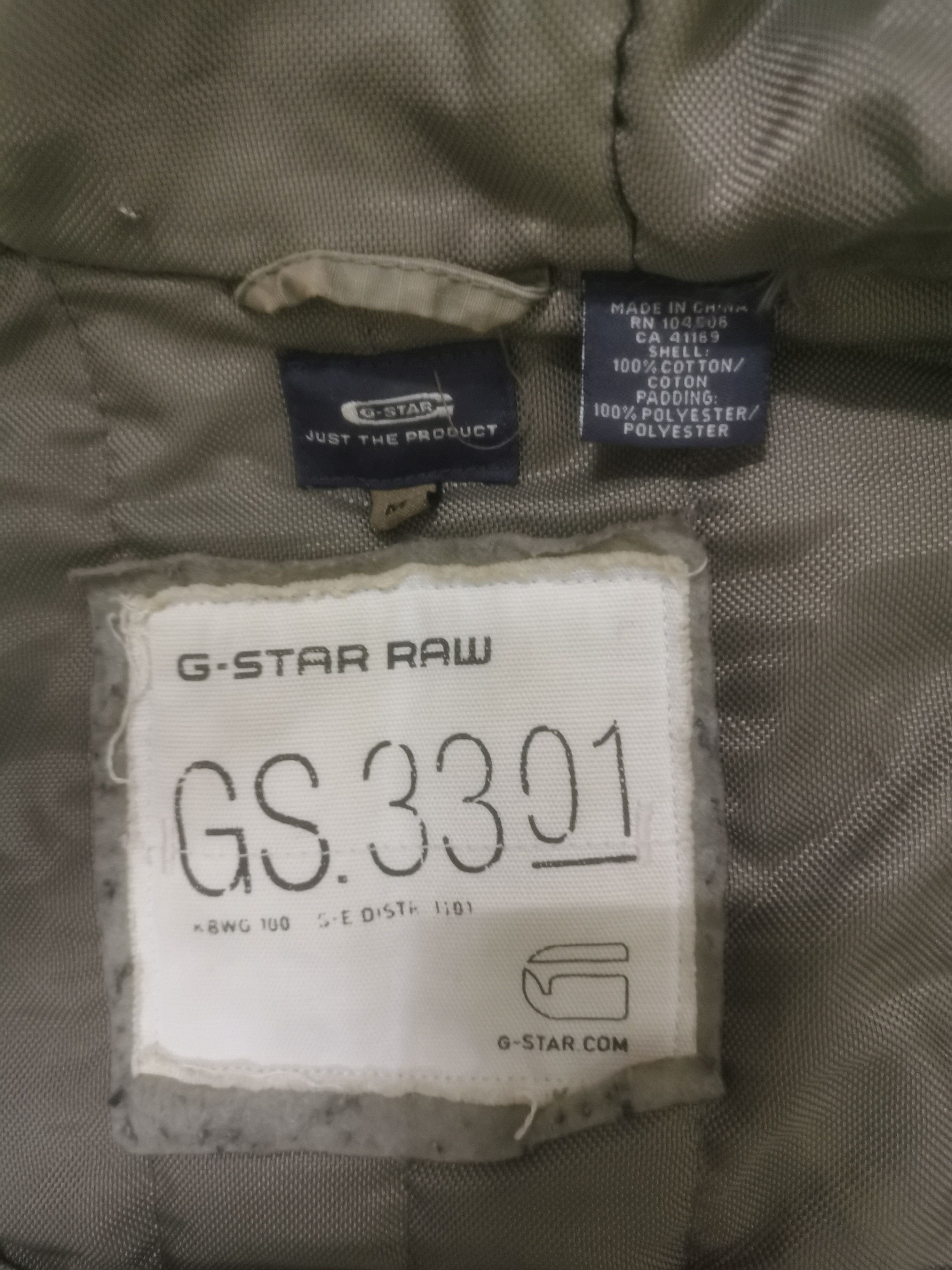 G-Star Raw 3301 Hoodie Multipocket Military Jacket
