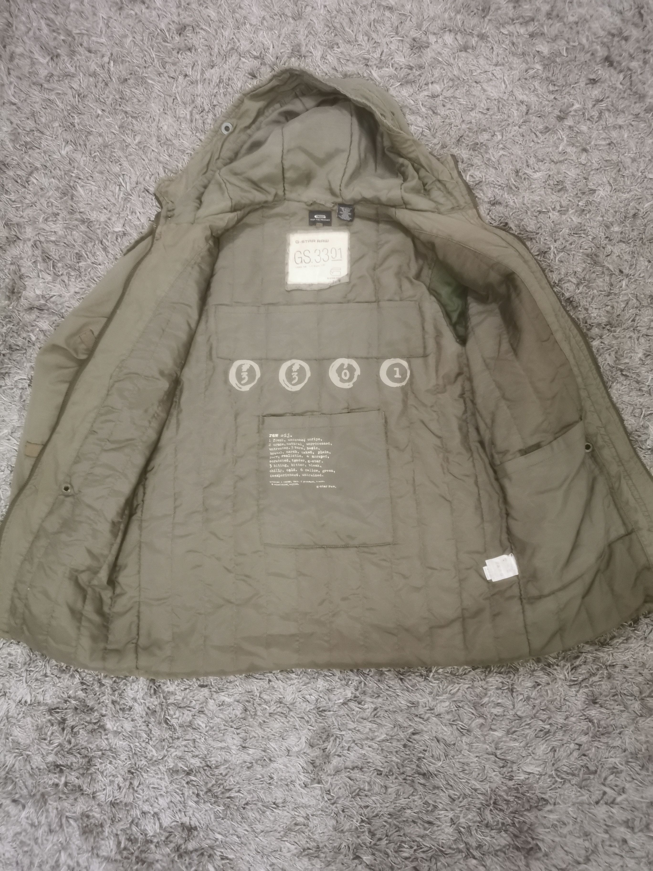 G-Star Raw 3301 Hoodie Multipocket Military Jacket