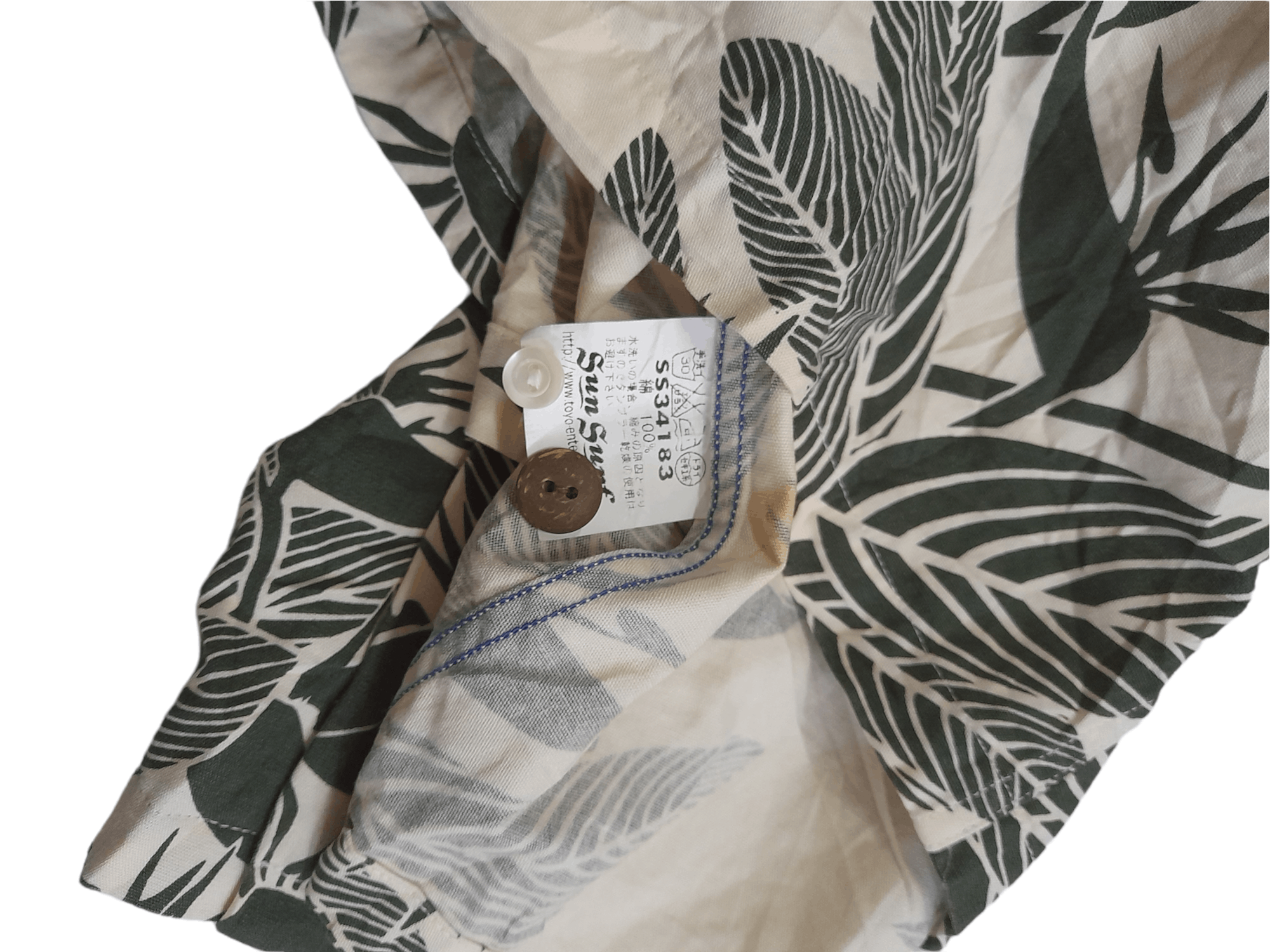 Sun Surf × Toyo Enterprises × Vintage 90s Sun Surf Toyo Japan Hawaii Shirt Button (E395) Size US M / EU 48-50 / 2 - 8 Thumbnail