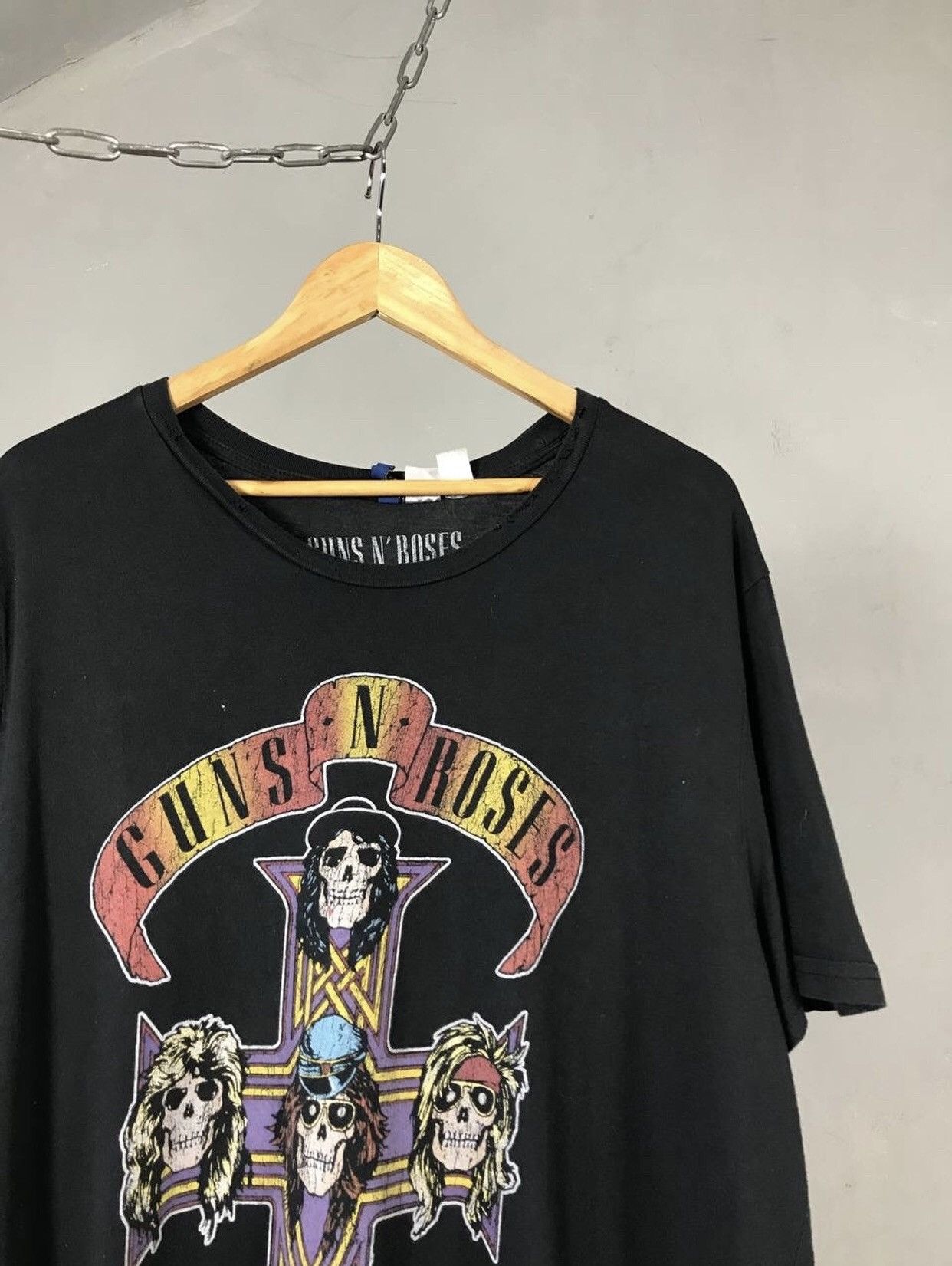 Band Tees × Guns N' Roses × Vintage Guns And Roses Vintage Rock Band Tee Size US XL / EU 56 / 4 - 2 Thumbnail