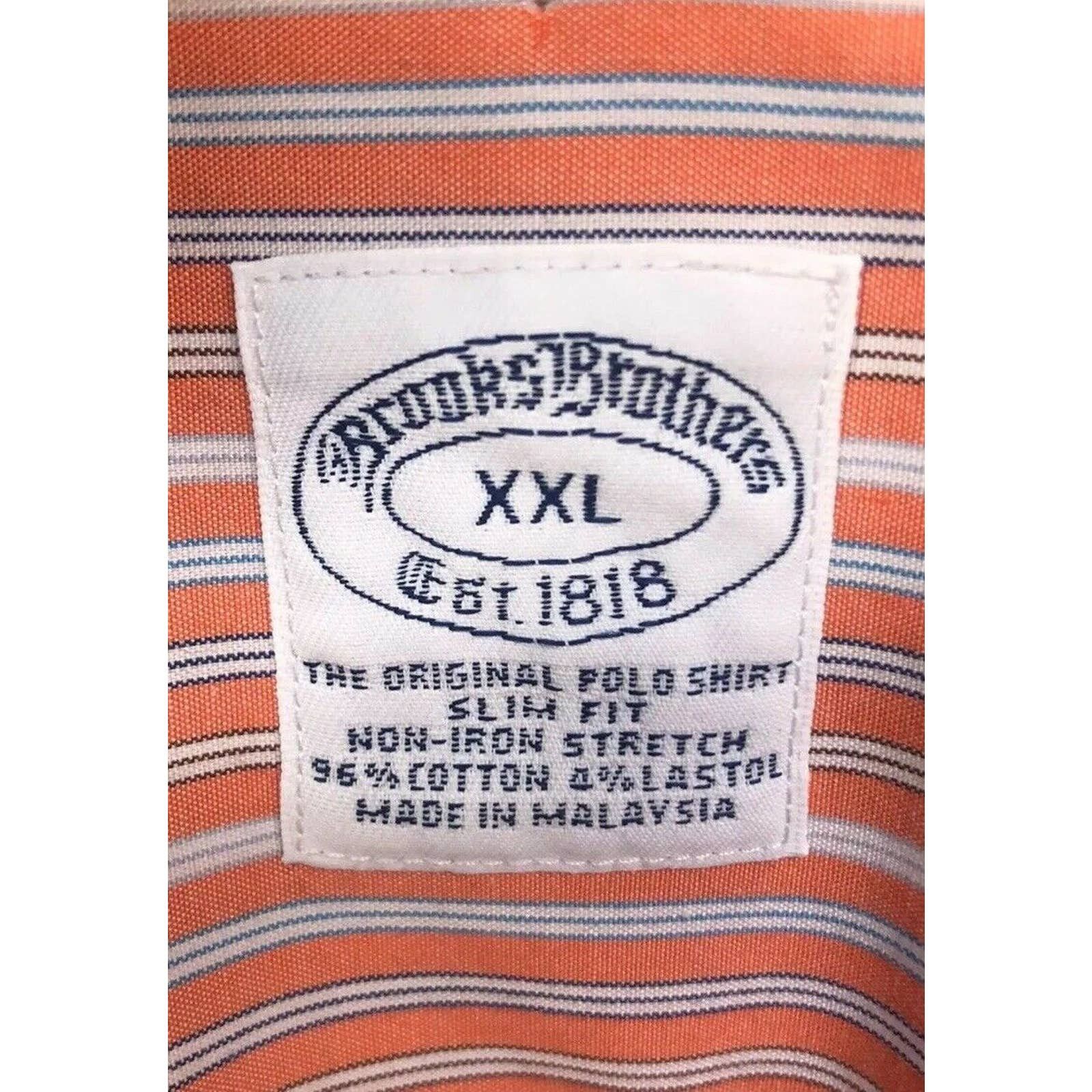 Brooks Brothers Brooks Brothers XXL SLIM Striped STRETCH Shirt Grailed