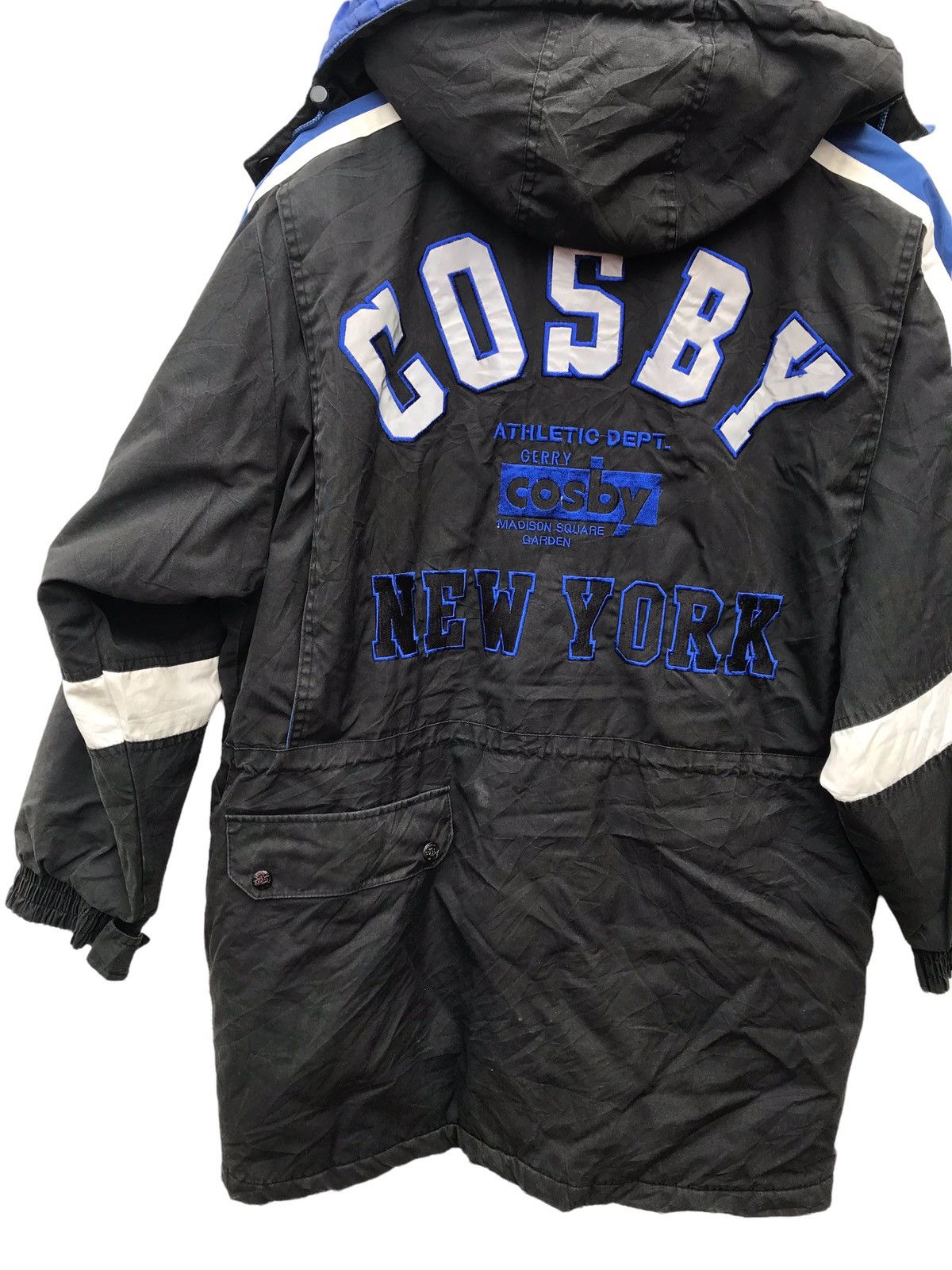 Vintage Vintage Gerry Cosby Spellout Faded Long Jacket Size US L / EU 52-54 / 3 - 13 Thumbnail