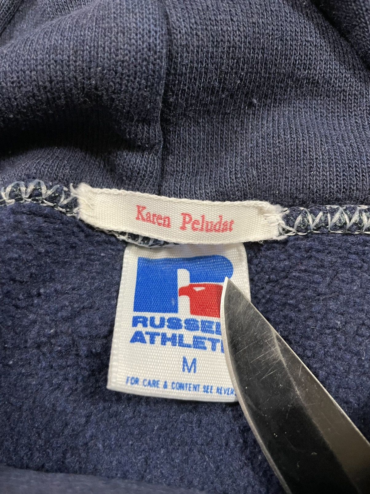 Russell Athletic × Vintage Vintage 80s Russell Athletic Dondero Choir Acapella Hoodie Size US M / EU 48-50 / 2 - 3 Thumbnail