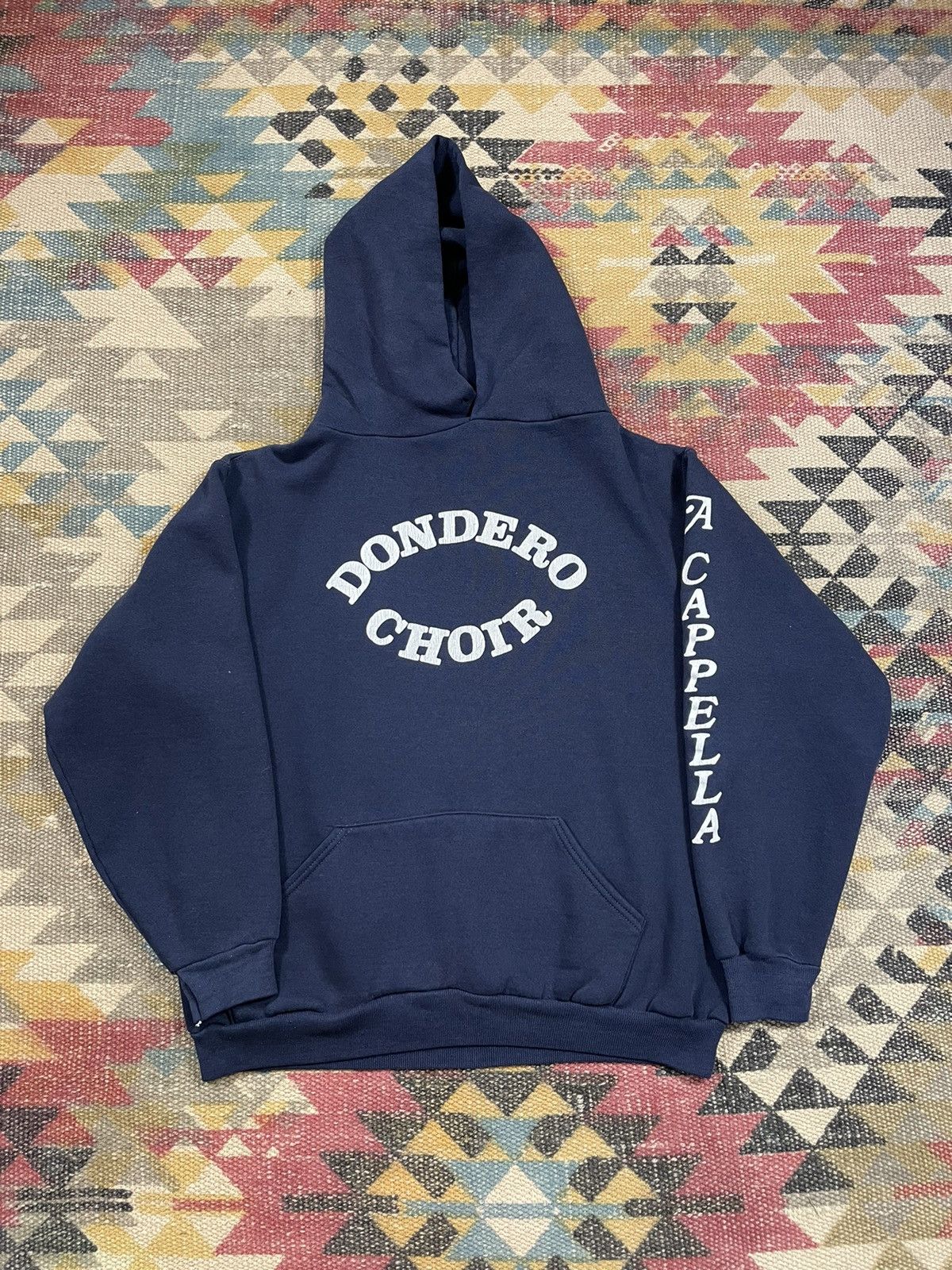 Russell Athletic × Vintage Vintage 80s Russell Athletic Dondero Choir Acapella Hoodie Size US M / EU 48-50 / 2 - 1 Thumbnail