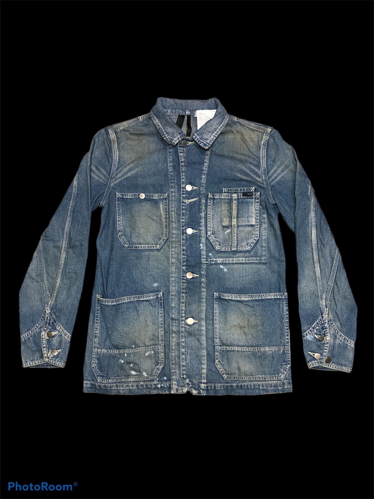 Fadeless VINTAGE FADELESS CHORE JACKET Size US S / EU 44-46 / 1 - 1 Thumbnail