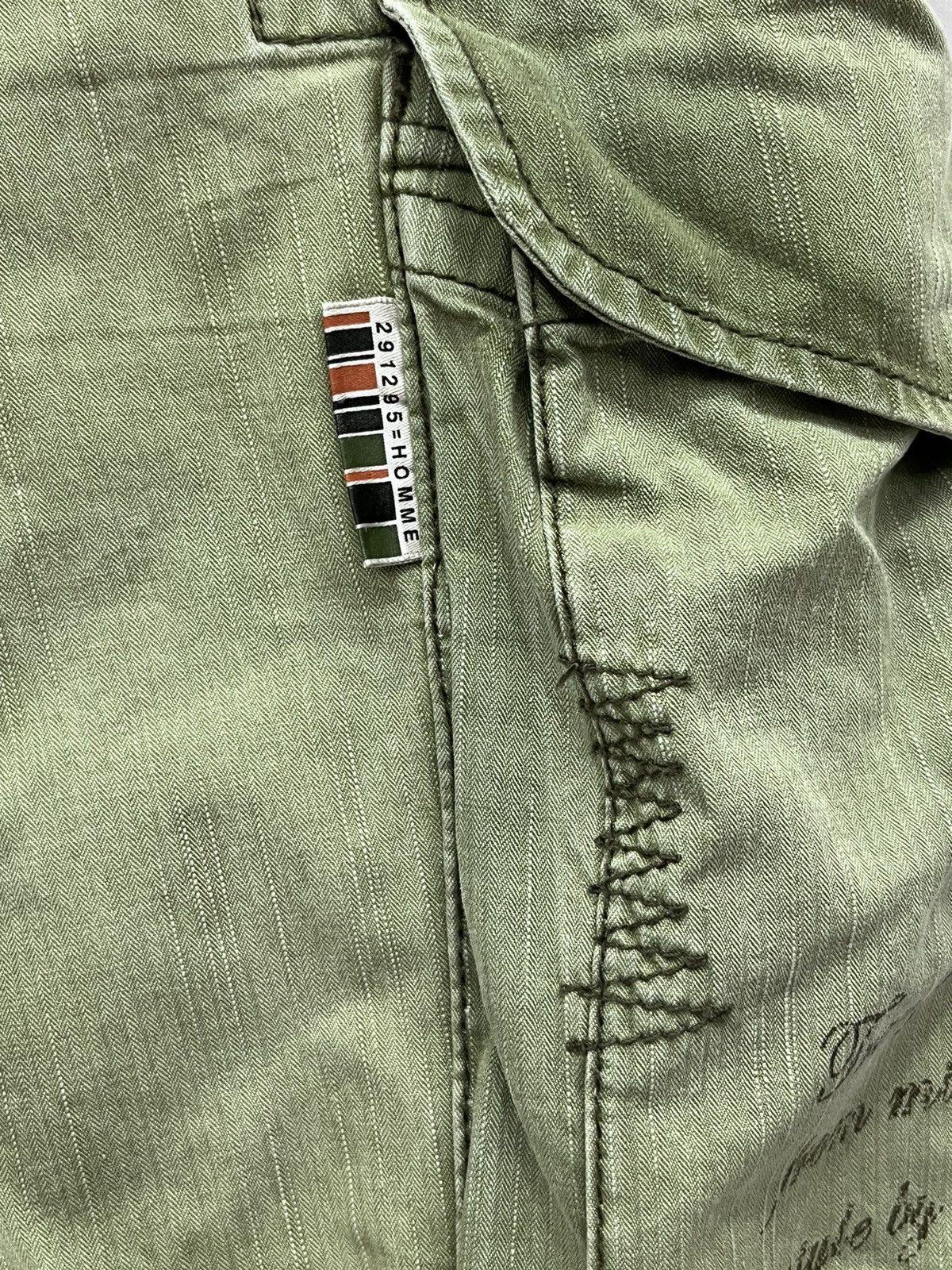 291295=Homme 291295=HOMME Military Rock-Style Cargo Pants Size US 31 - 17 Thumbnail