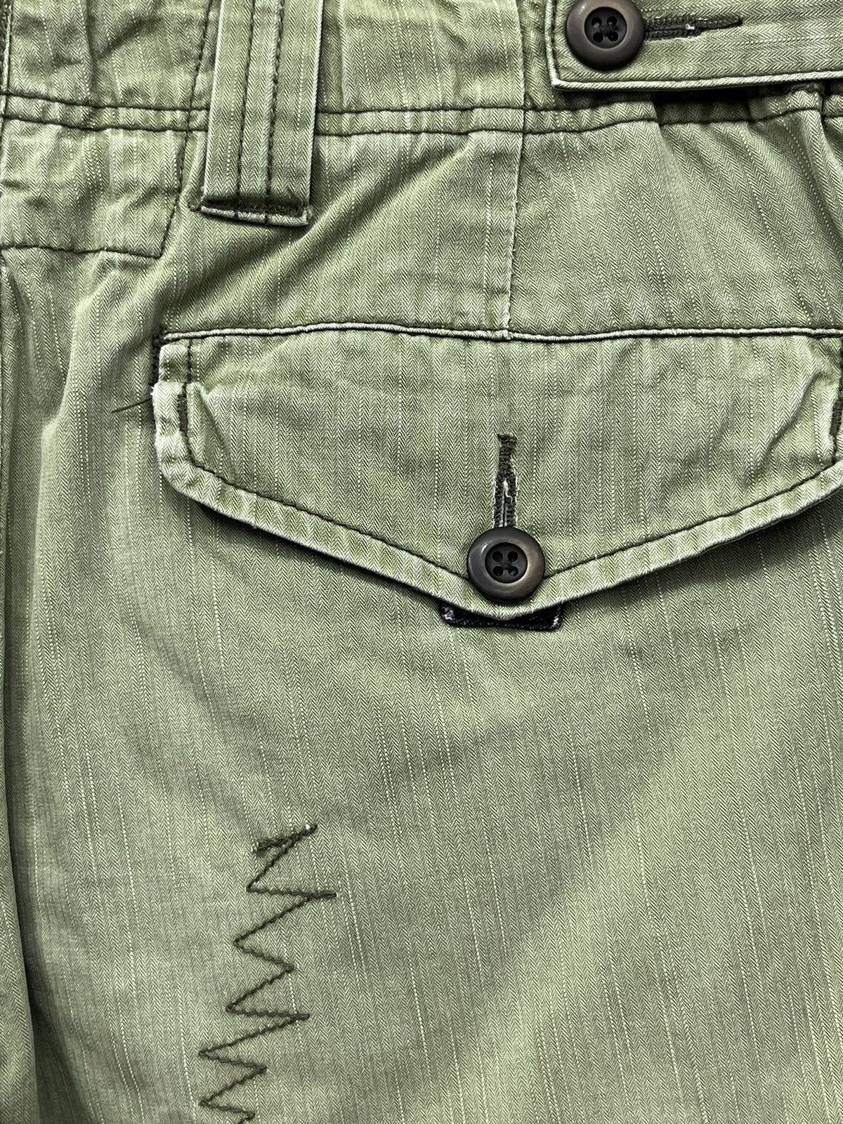 291295=Homme 291295=HOMME Military Rock-Style Cargo Pants Size US 31 - 16 Thumbnail