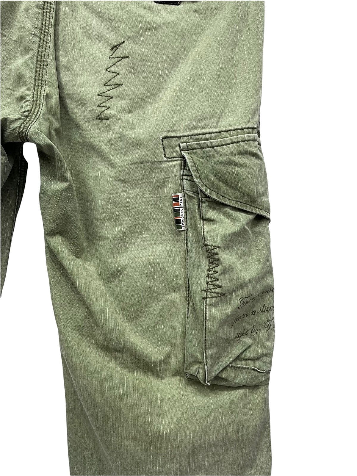 291295=Homme 291295=HOMME Military Rock-Style Cargo Pants Size US 31 - 13 Thumbnail