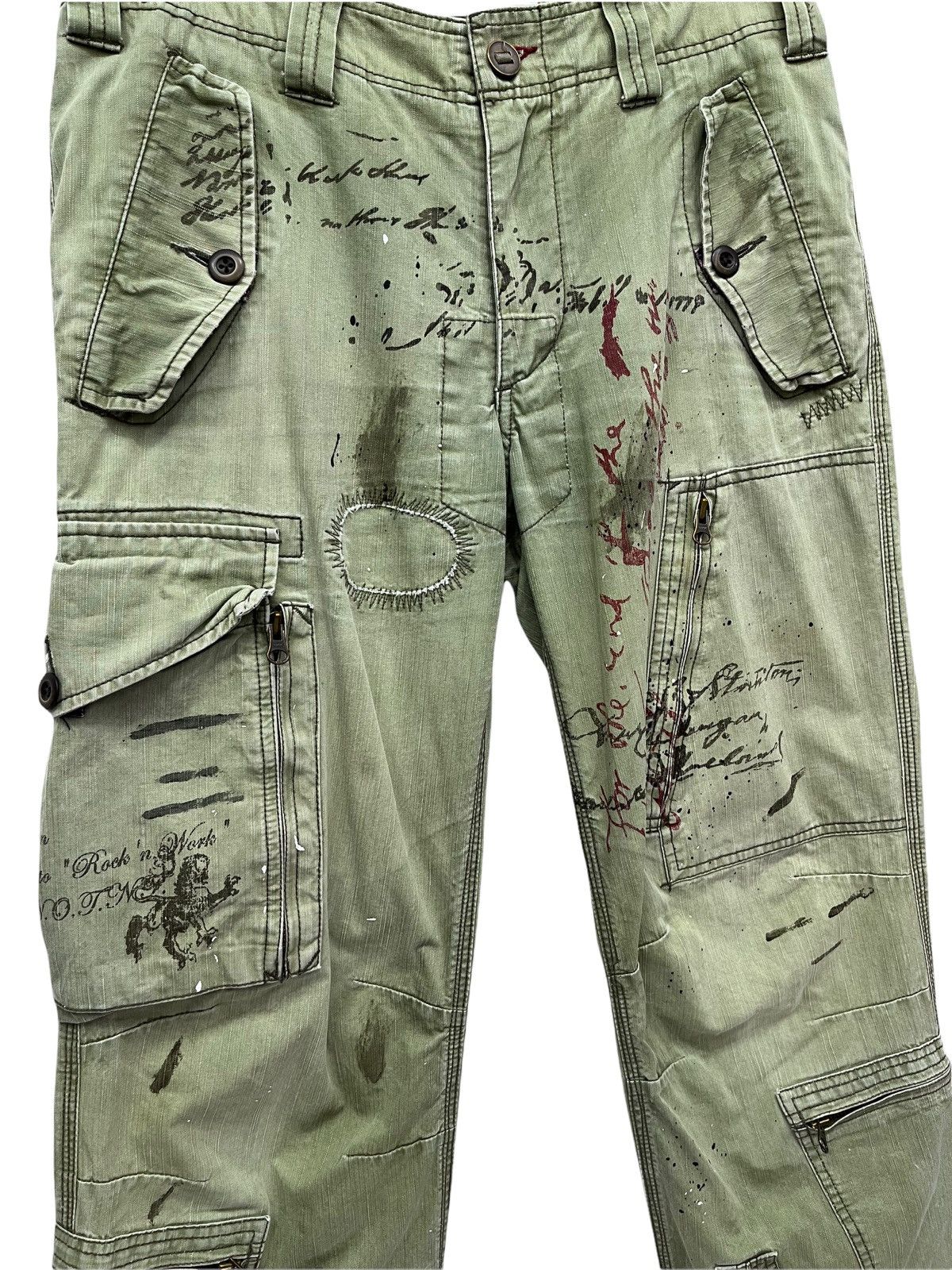 🔥 291295=HOMME Military To Rock N Work Style Cargo Pants