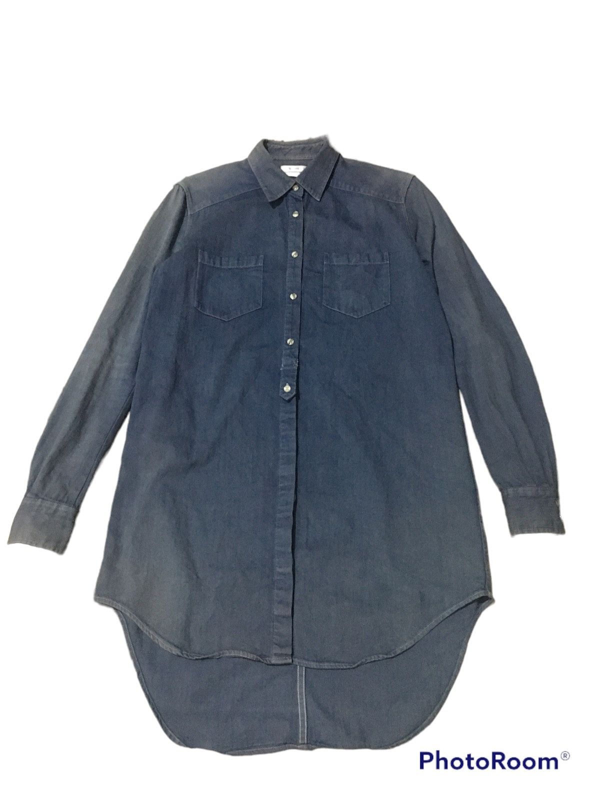 Acne Studios faded blue long shirt Size S / US 4 / IT 40 - 1 Thumbnail
