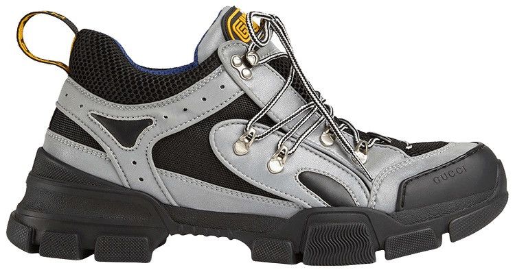 Gucci $1,500 Limited Edition Runway Flashtrek Reflective Sneaker Size US 10 / EU 43 - 10 Thumbnail