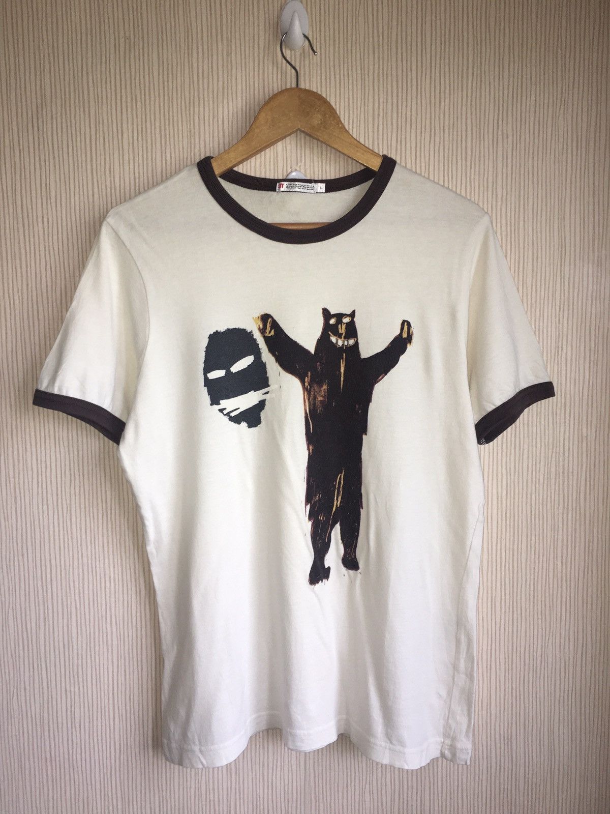 Uniqlo RARE!!! Jean michel basquiat x uniqlo Art ringger tee | Grailed