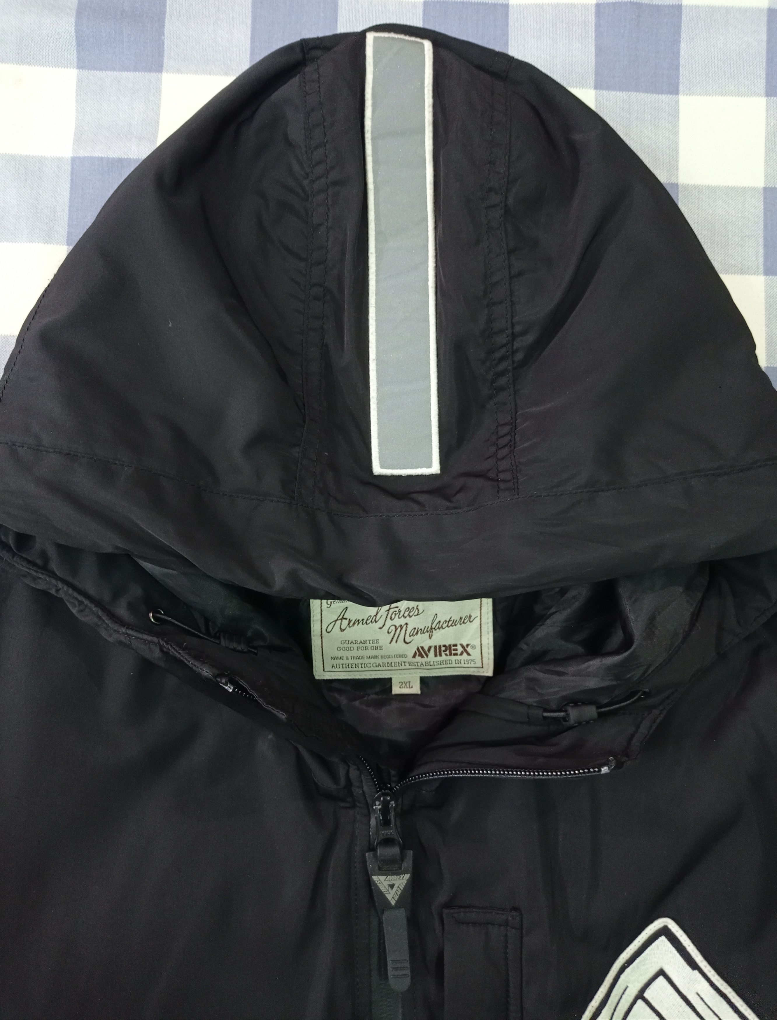 Avirex 2XL XXL AVIREX BOMBER JACKET EMBROIDERED LOGO Size US XXL / EU 58 / 5 - 12 Thumbnail