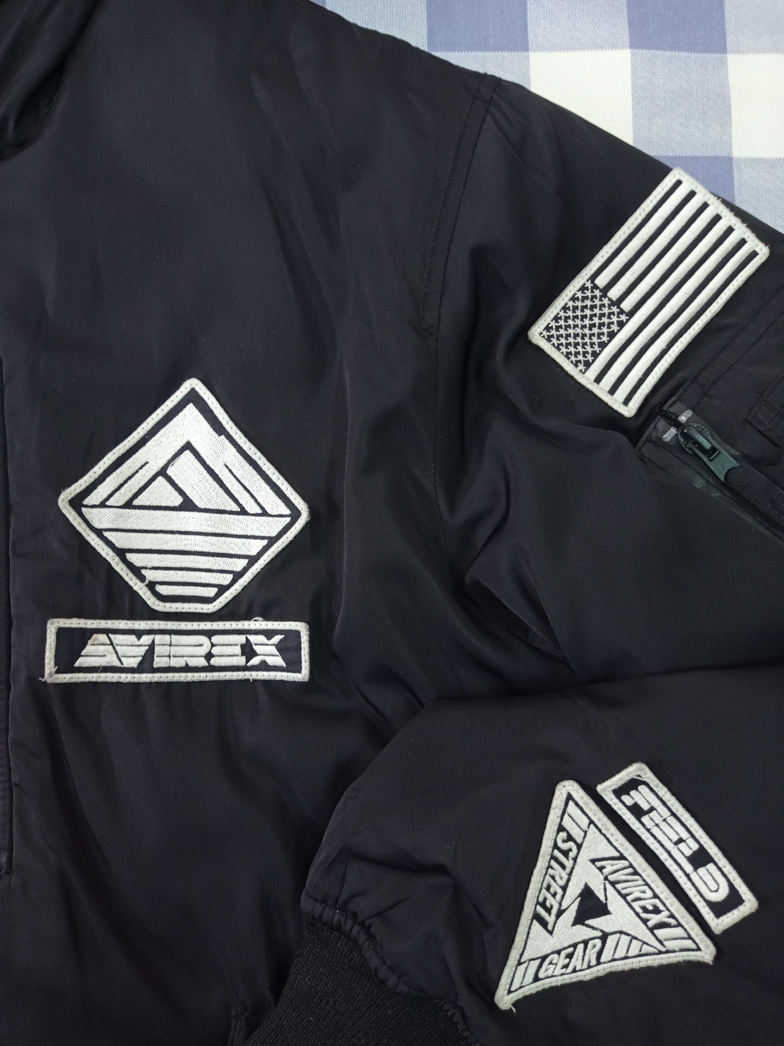 Avirex 2XL XXL AVIREX BOMBER JACKET EMBROIDERED LOGO Size US XXL / EU 58 / 5 - 8 Thumbnail
