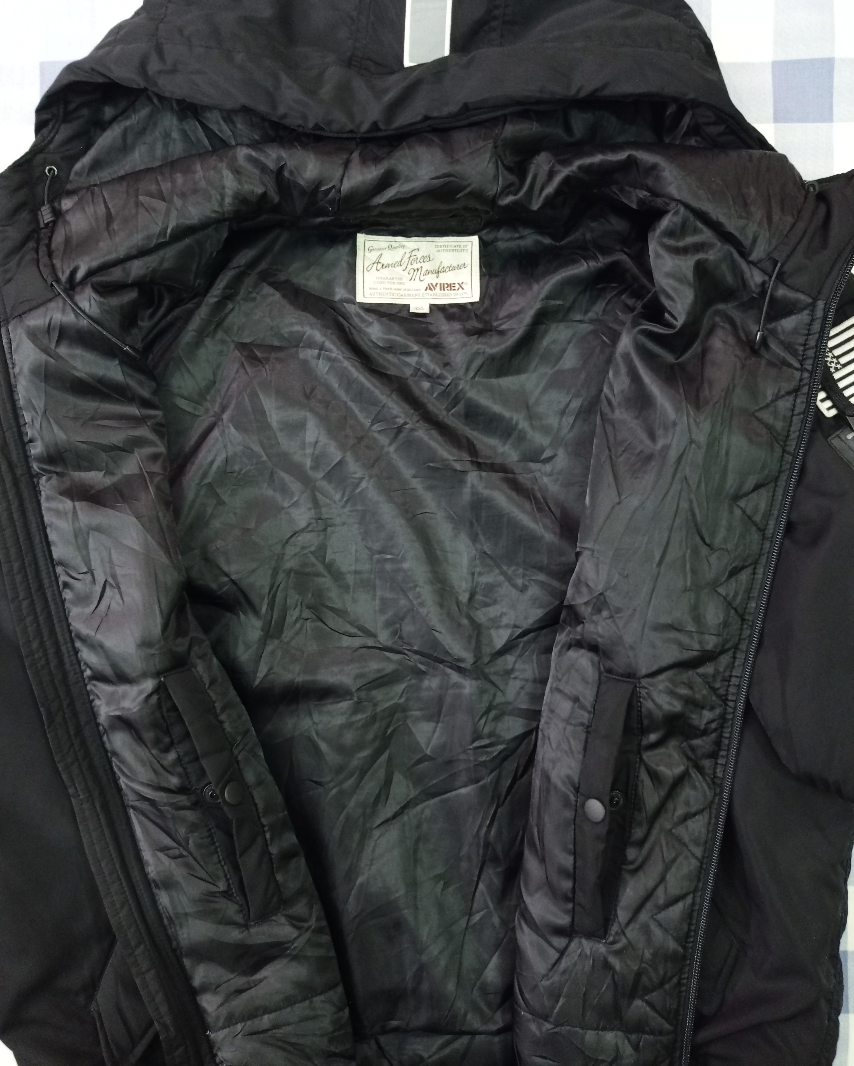 Avirex 2XL XXL AVIREX BOMBER JACKET EMBROIDERED LOGO Size US XXL / EU 58 / 5 - 7 Thumbnail