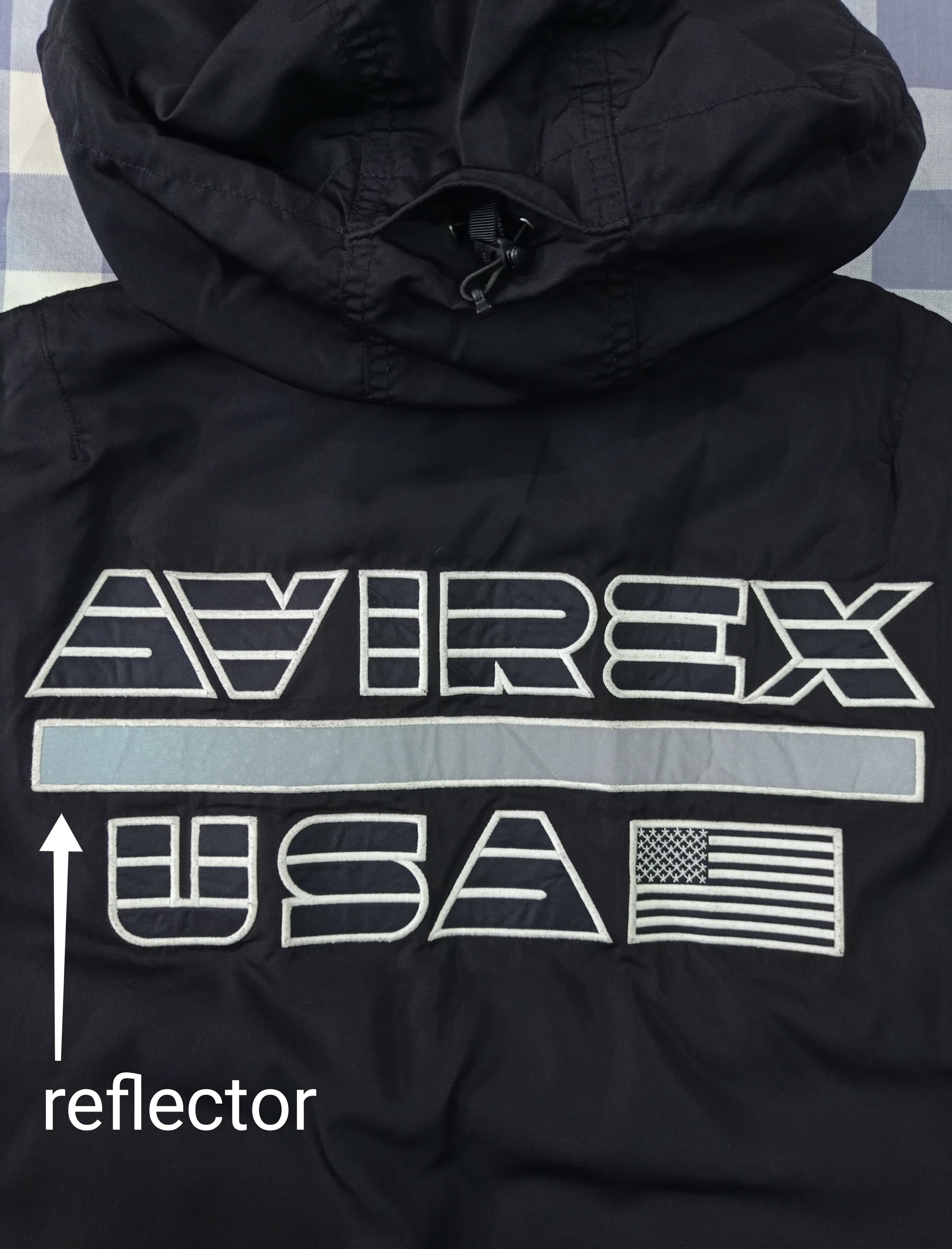 Avirex 2XL XXL AVIREX BOMBER JACKET EMBROIDERED LOGO Size US XXL / EU 58 / 5 - 10 Thumbnail