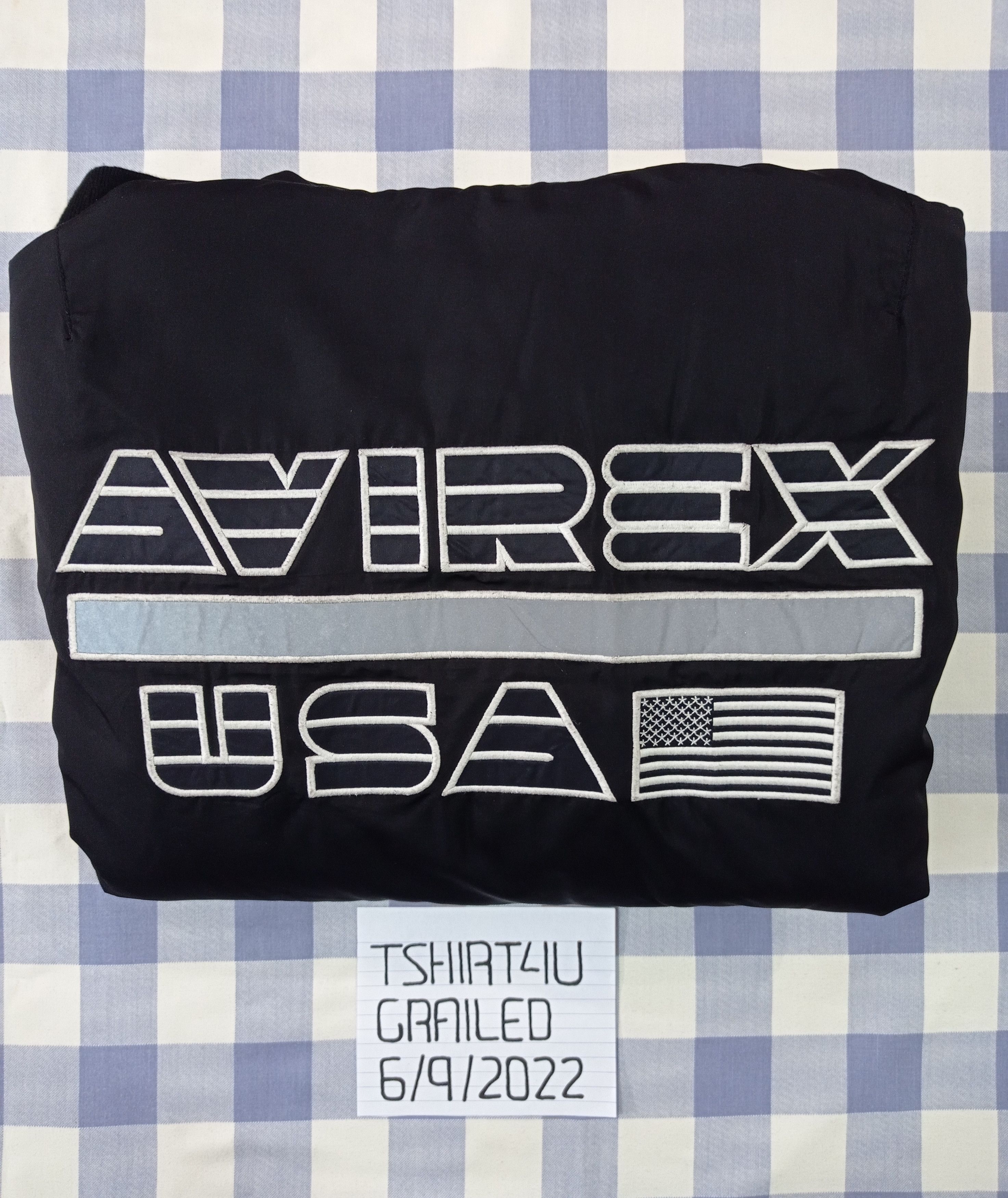 Avirex 2XL XXL AVIREX BOMBER JACKET EMBROIDERED LOGO Size US XXL / EU 58 / 5 - 21 Thumbnail