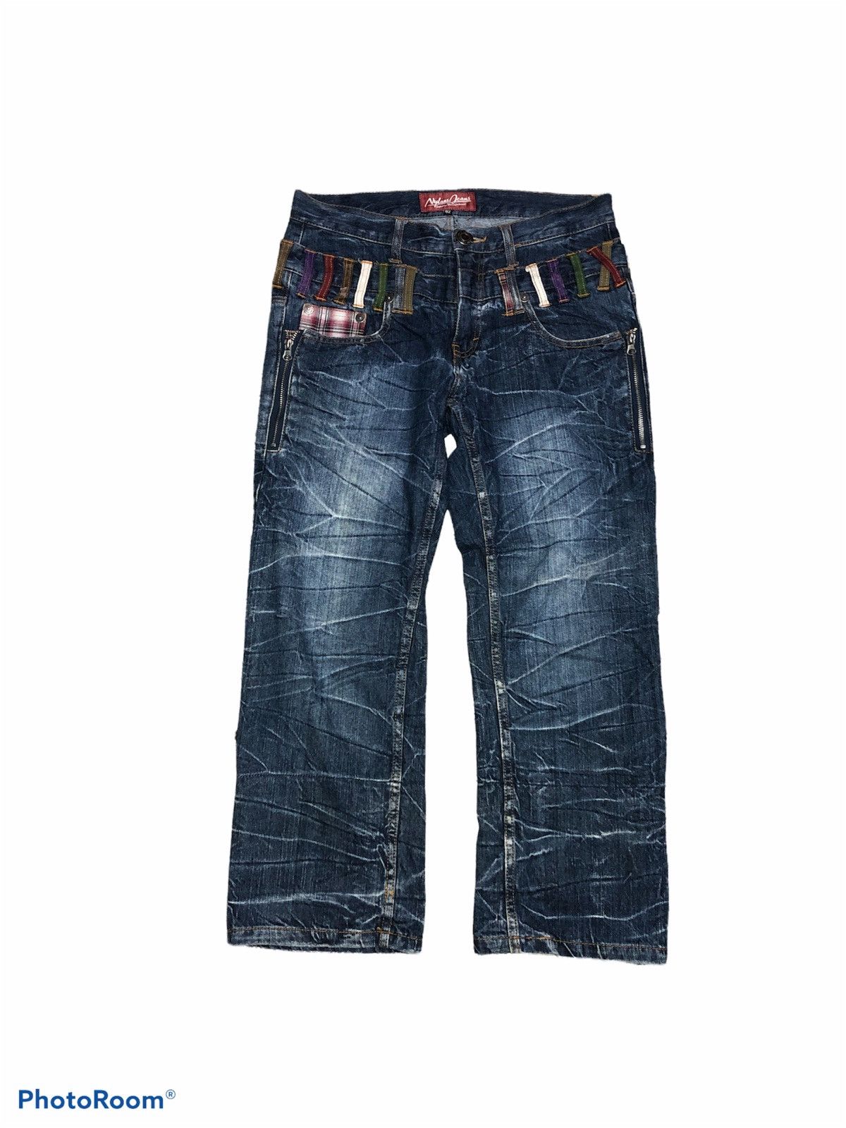 Other NYLAUS DOUBLE WAIST 3 QUARTER DENIM Size US 31 - 1 Thumbnail
