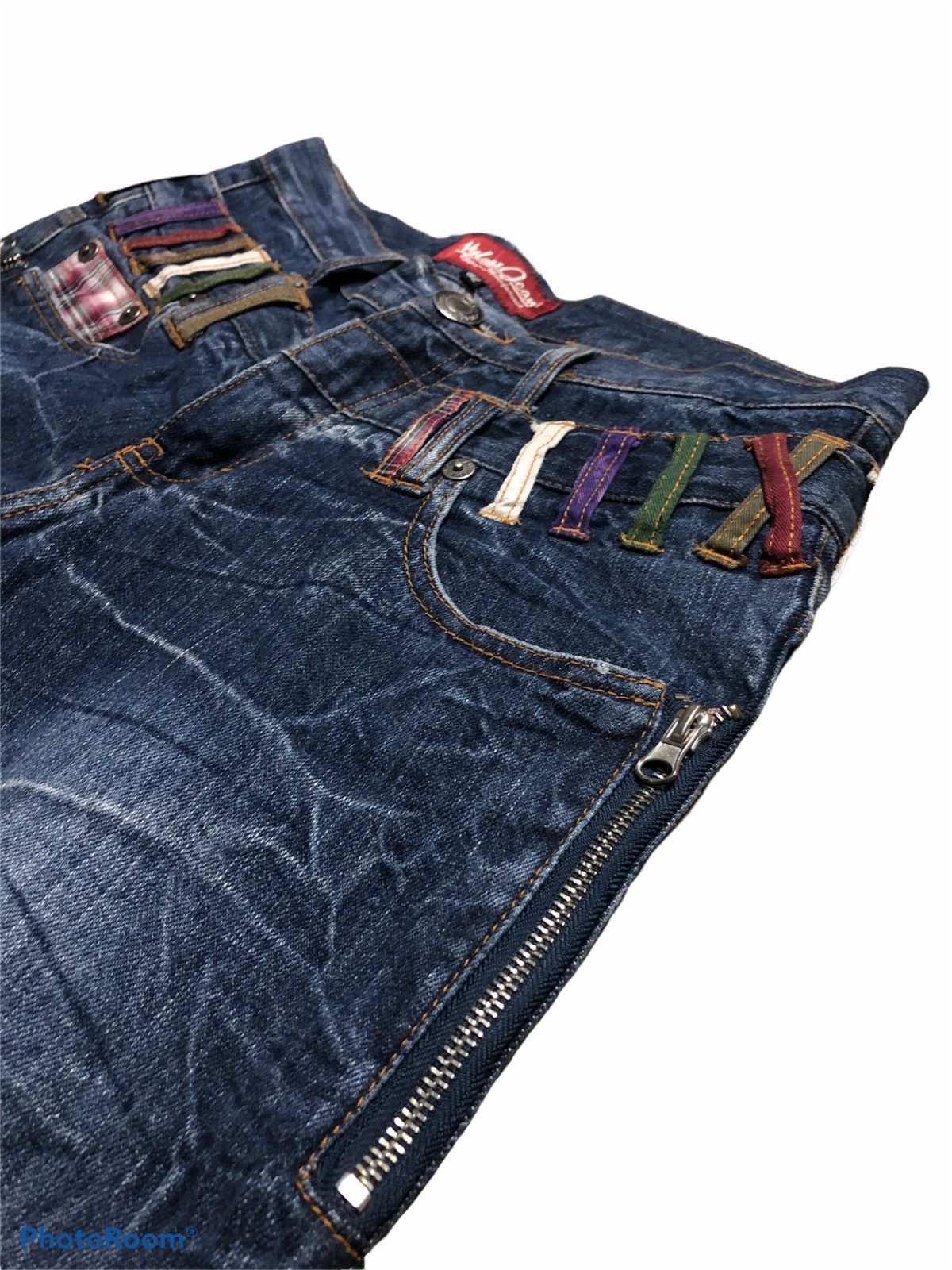 Other NYLAUS DOUBLE WAIST 3 QUARTER DENIM Size US 31 - 5 Thumbnail