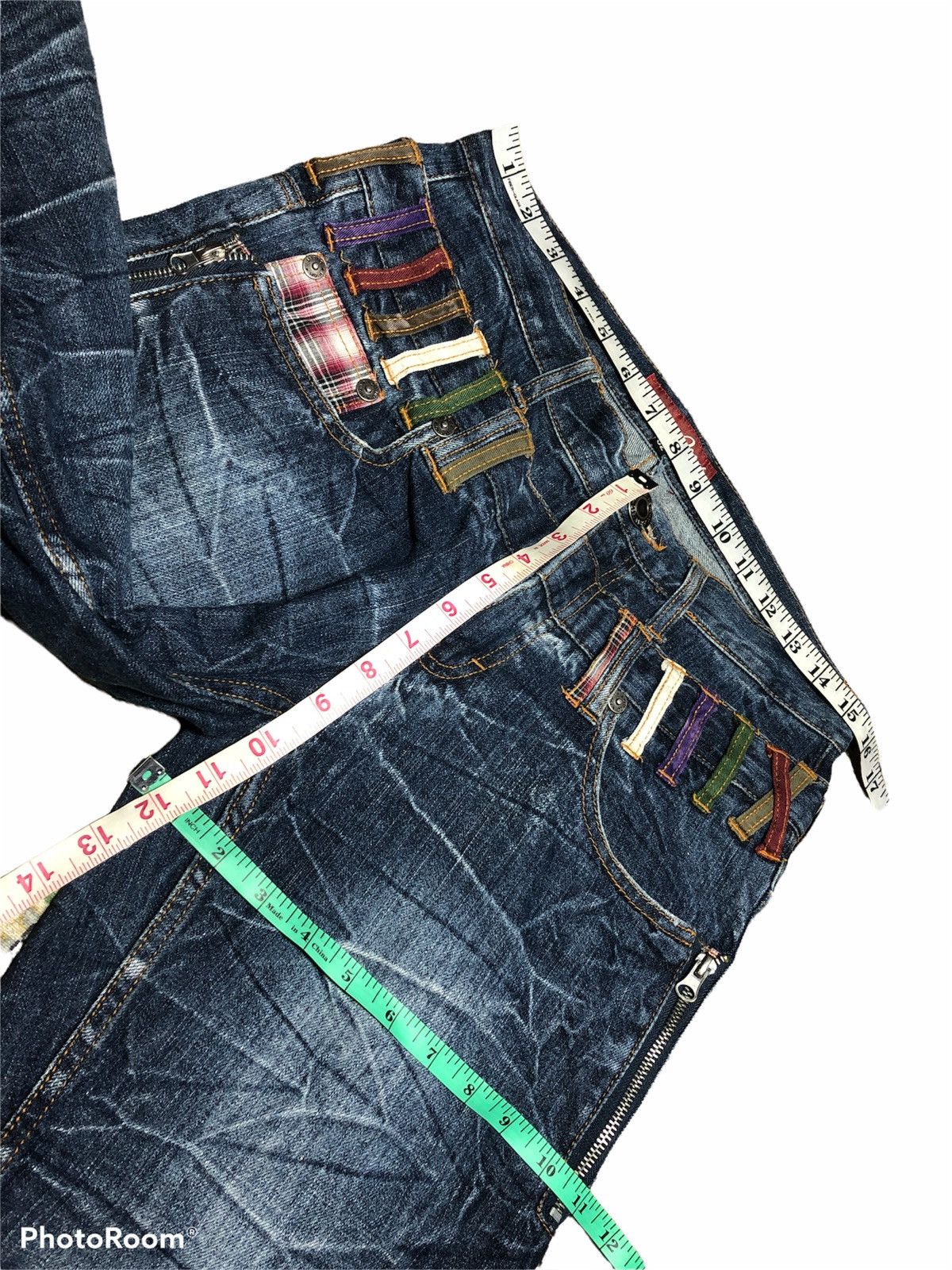 Other NYLAUS DOUBLE WAIST 3 QUARTER DENIM Size US 31 - 7 Thumbnail