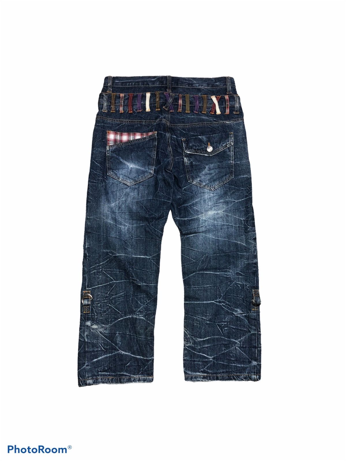 Other NYLAUS DOUBLE WAIST 3 QUARTER DENIM Size US 31 - 2 Thumbnail