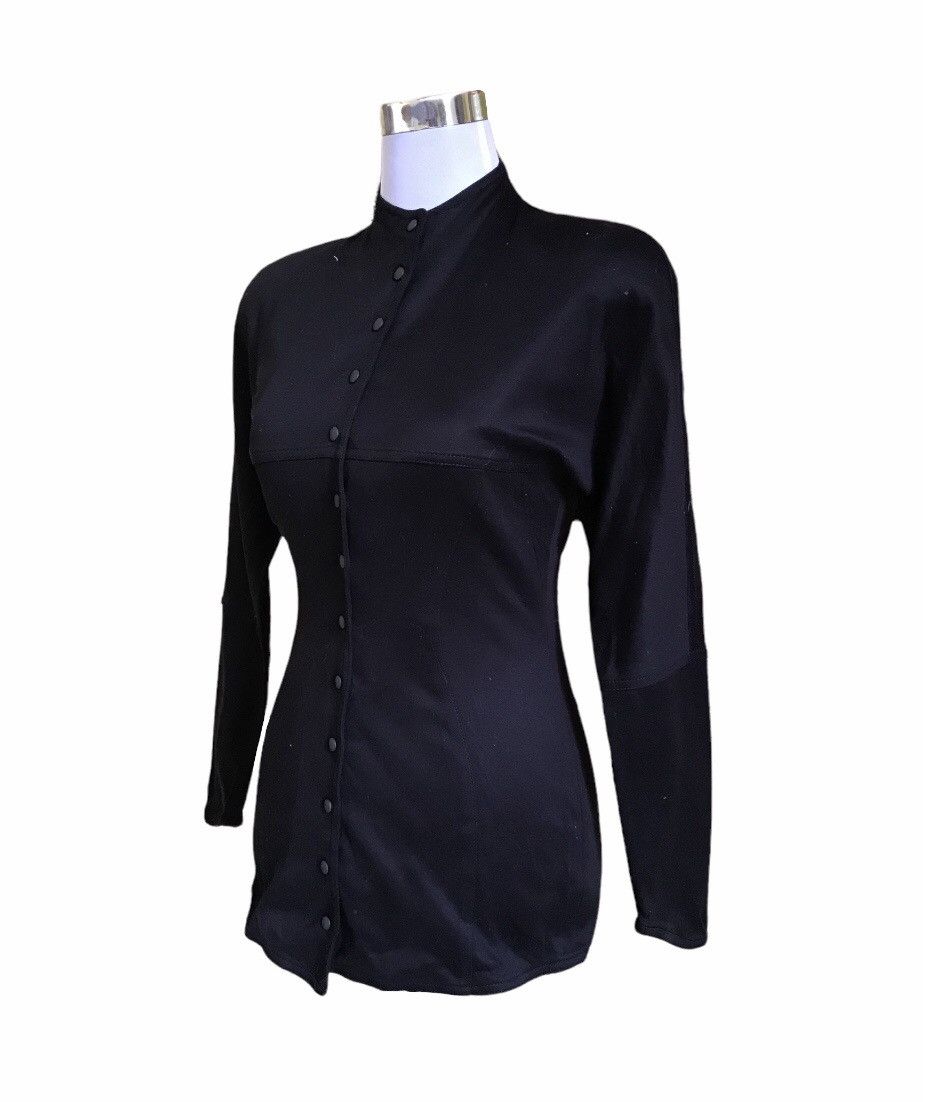 Thierry Mugler Thierry Mugler Button Up Blouse Size M / US 6-8 / IT 42-44 - 2 Thumbnail
