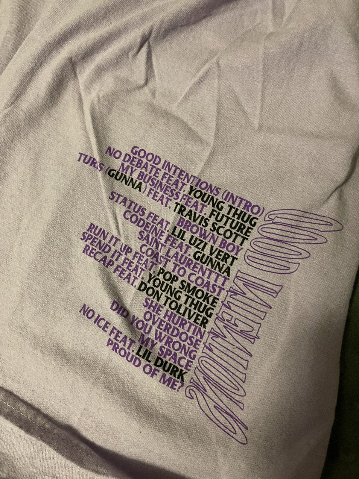 NAV × Vlone Vlone NAV Good Intentions Purple Size US XXL / EU 58 / 5 - 3 Thumbnail