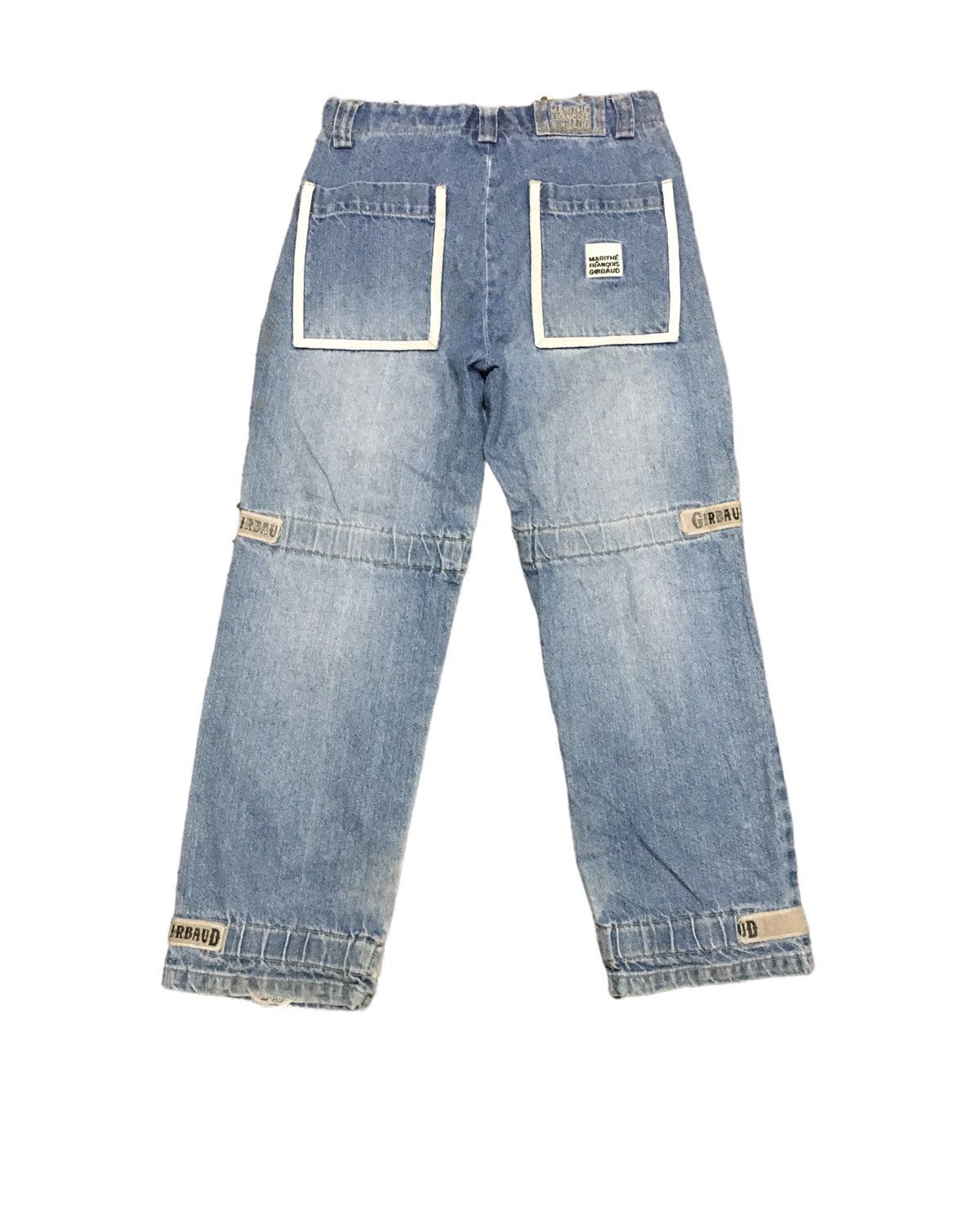 Japanese Brand × Marithe + Francois Girbaud Marithe Francois gibraud tapped jeans Size US 27 - 2 Thumbnail