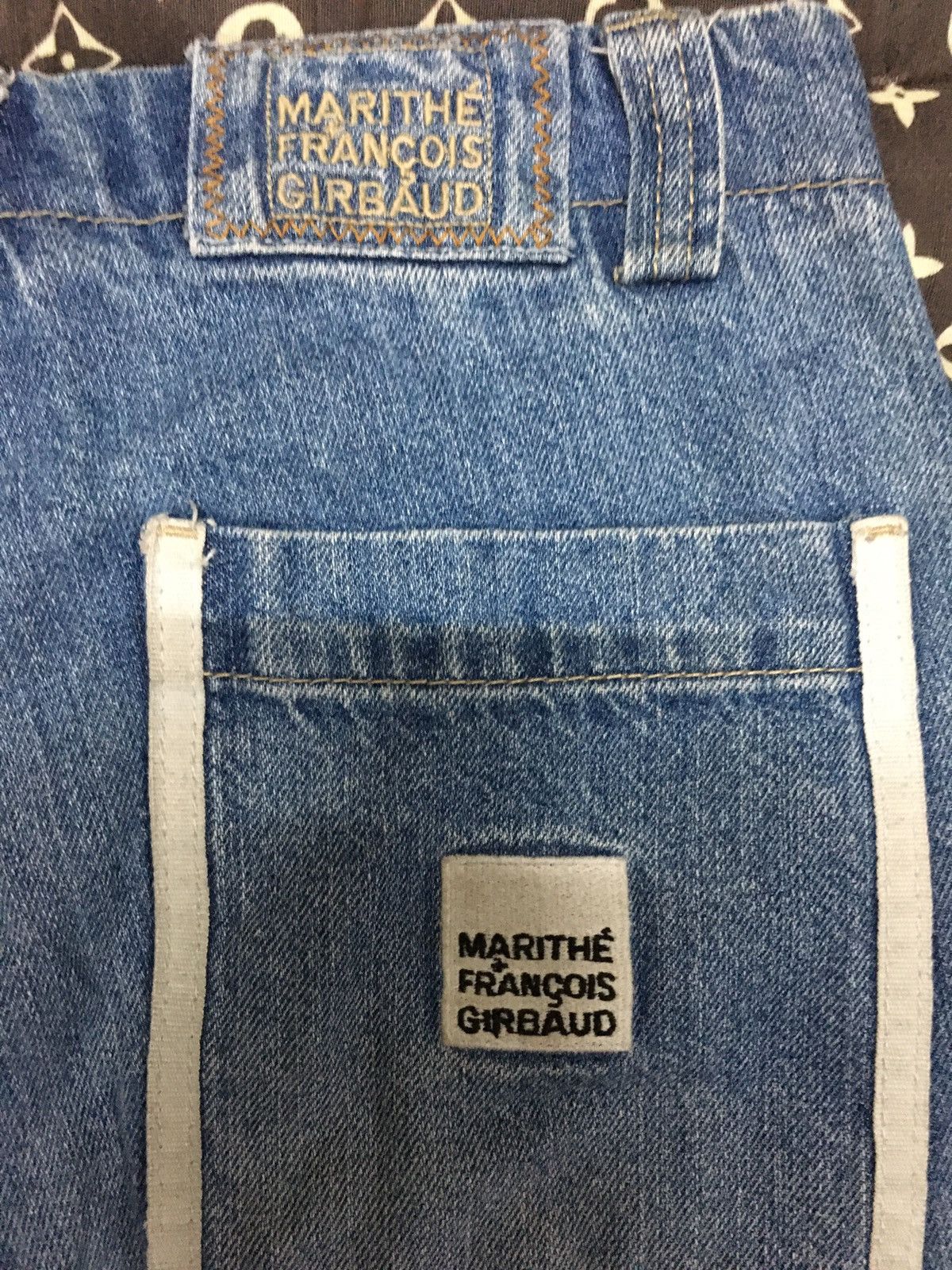 Japanese Brand × Marithe + Francois Girbaud Marithe Francois gibraud tapped jeans Size US 27 - 6 Thumbnail