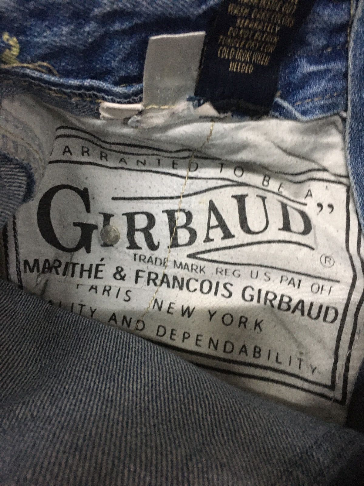 Japanese Brand × Marithe + Francois Girbaud Marithe Francois gibraud tapped jeans Size US 27 - 7 Thumbnail