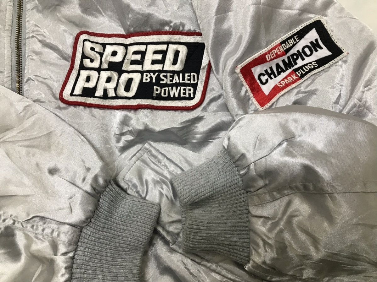 Vintage VINTAGE bomber jacket RALLI ART SPEED PRO Size US M / EU 48-50 / 2 - 5 Thumbnail