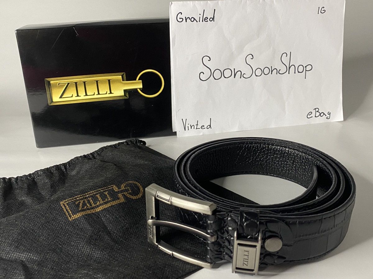 Zilli 🔴LAST DROP🔴Zilli reversible alligator crocodile leather belt Size ONE SIZE - 1 Thumbnail
