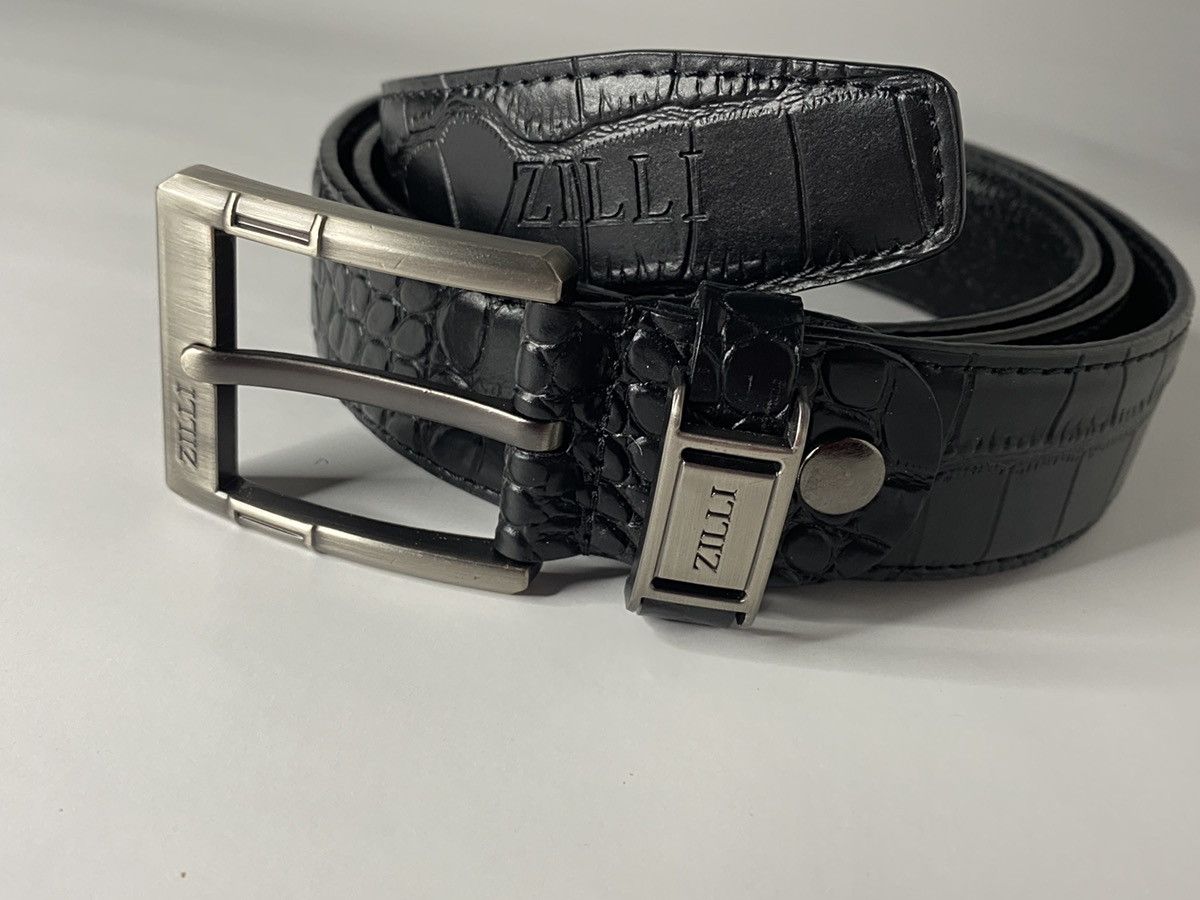 Zilli 🔴LAST DROP🔴Zilli reversible alligator crocodile leather belt Size ONE SIZE - 2 Thumbnail