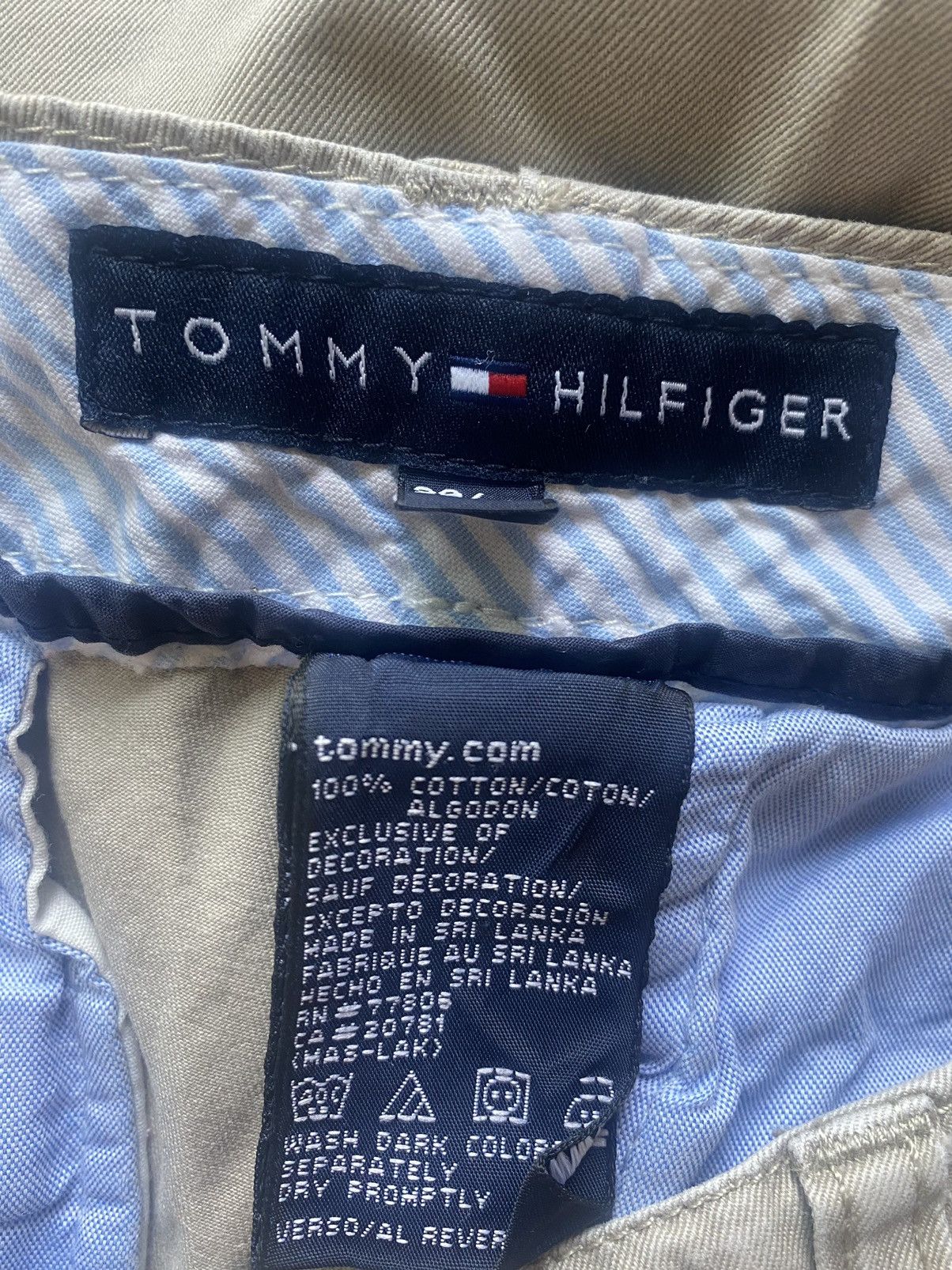 Japanese Brand Vintage Tommy Hilfiger Cargo Pants Size US 29 - 10 Thumbnail