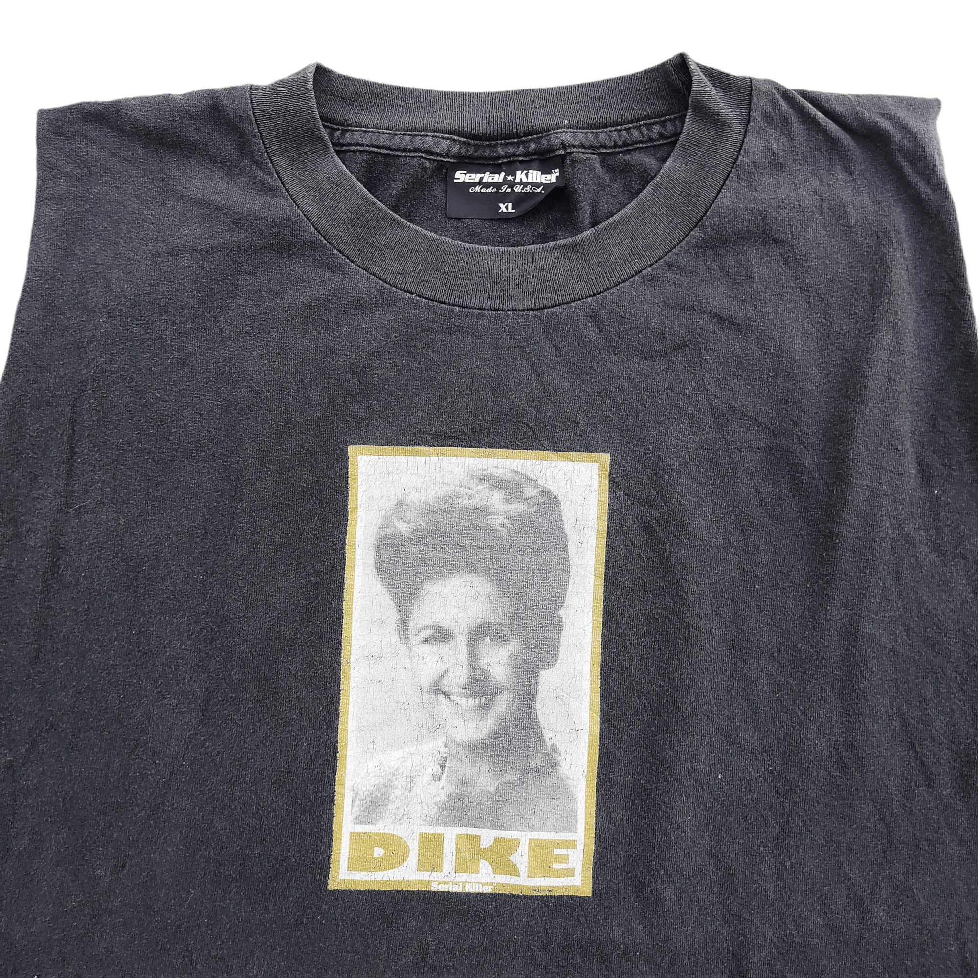 Vintage Distressed Serial Killer Dike Sleeveless T-shirt Size US XL / EU 56 / 4 - 4 Thumbnail